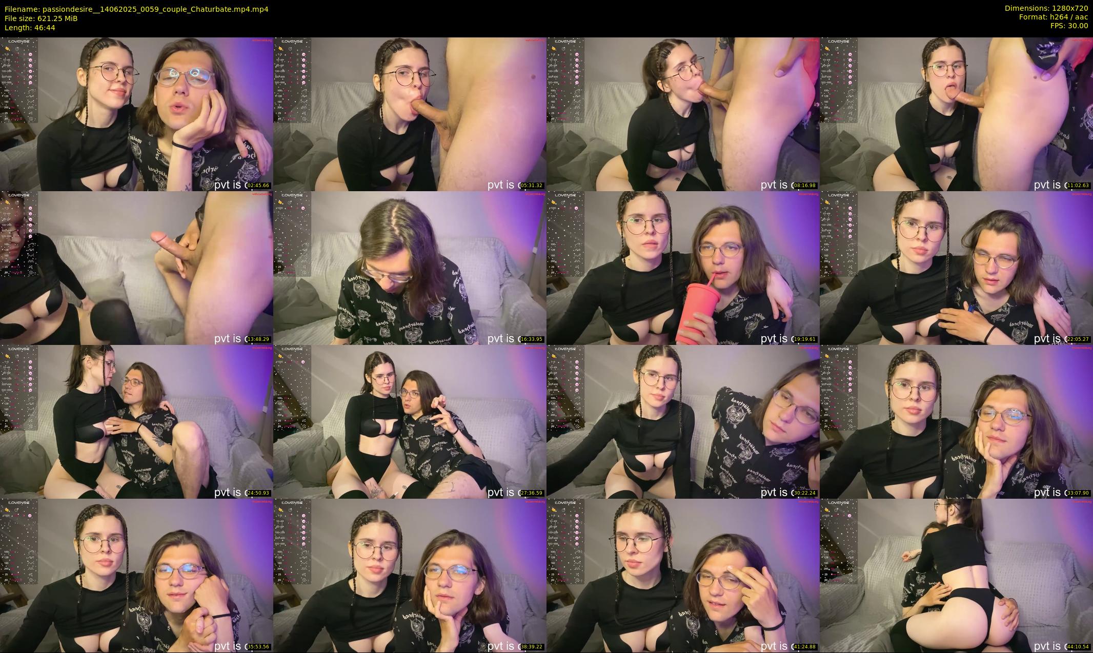 passiondesire_ — 47 minute Chaturbate couple cam show recording, 720p, Jun 14, 2025