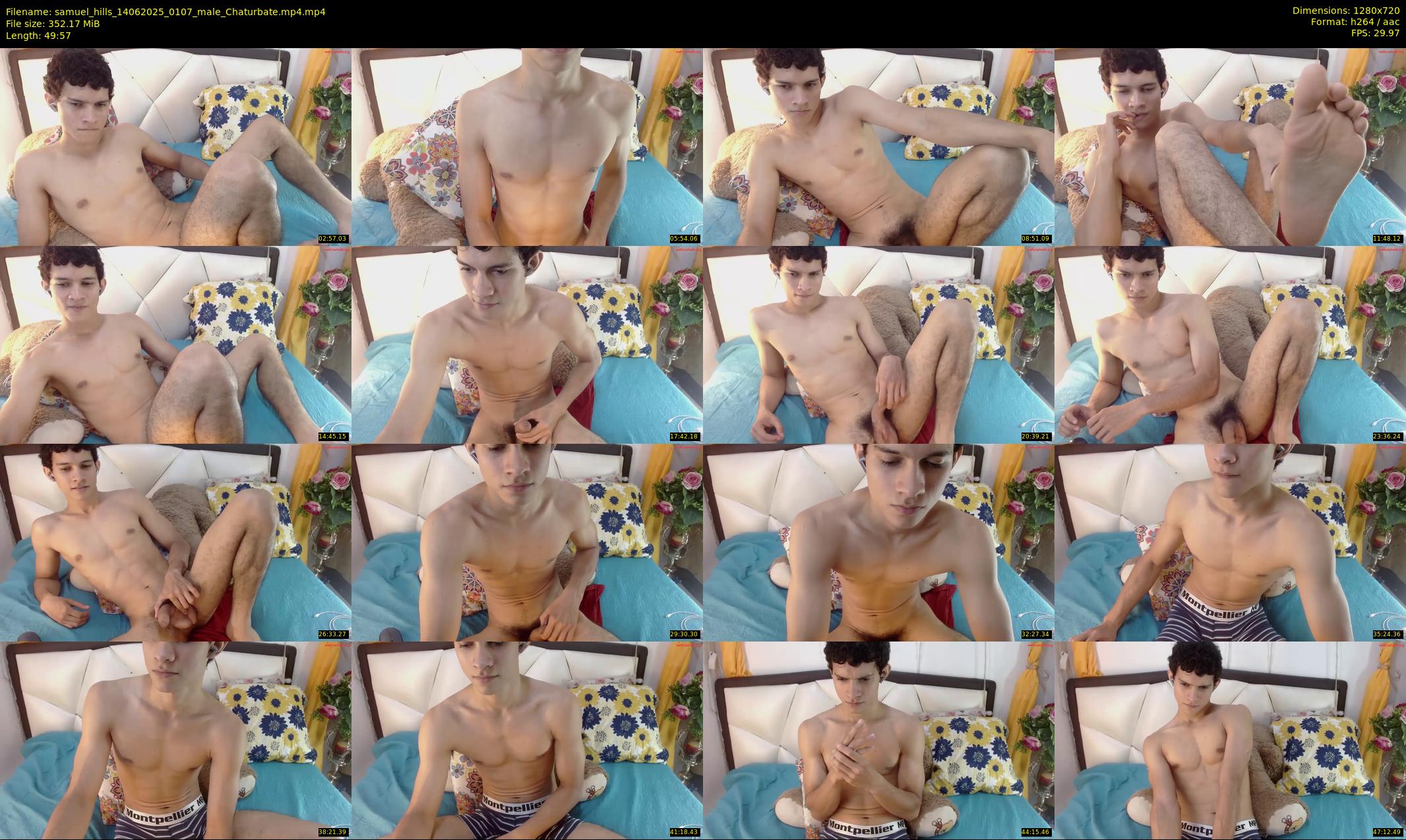 samuel_hills — 50 minute Chaturbate male cam show recording, 720p, Jun 14, 2025