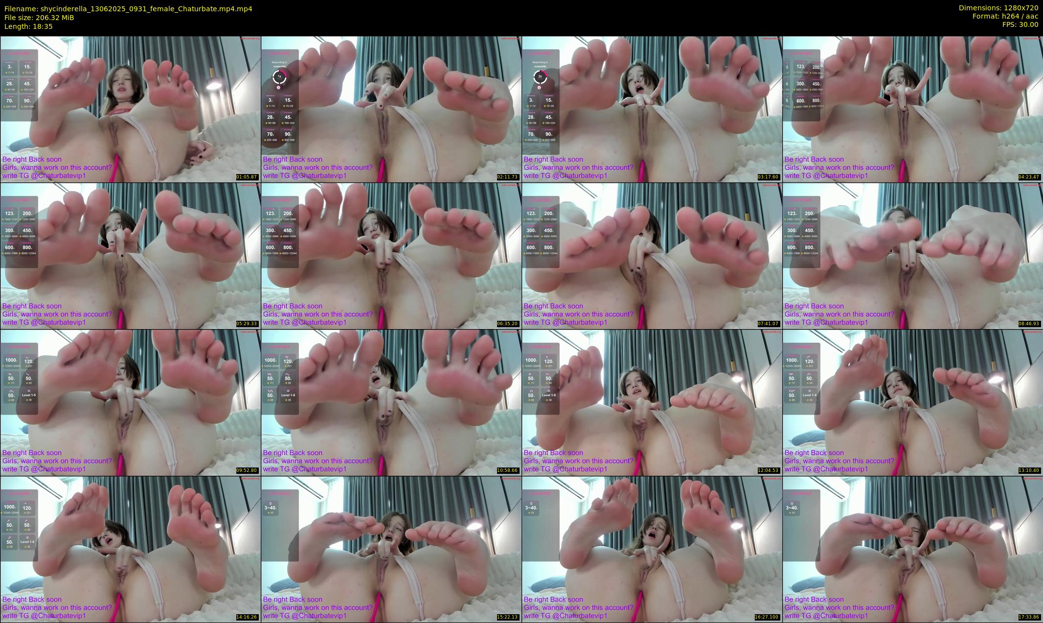 shycinderella — 19 minute Chaturbate female cam show recording, 720p, Jun 13, 2025