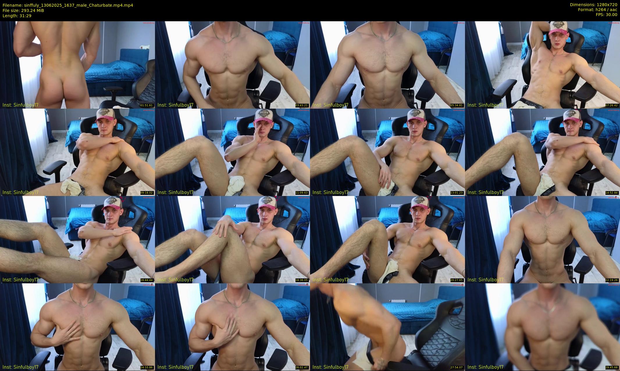 sinffuly — 32 minute Chaturbate male cam show recording, 720p, Jun 13, 2025
