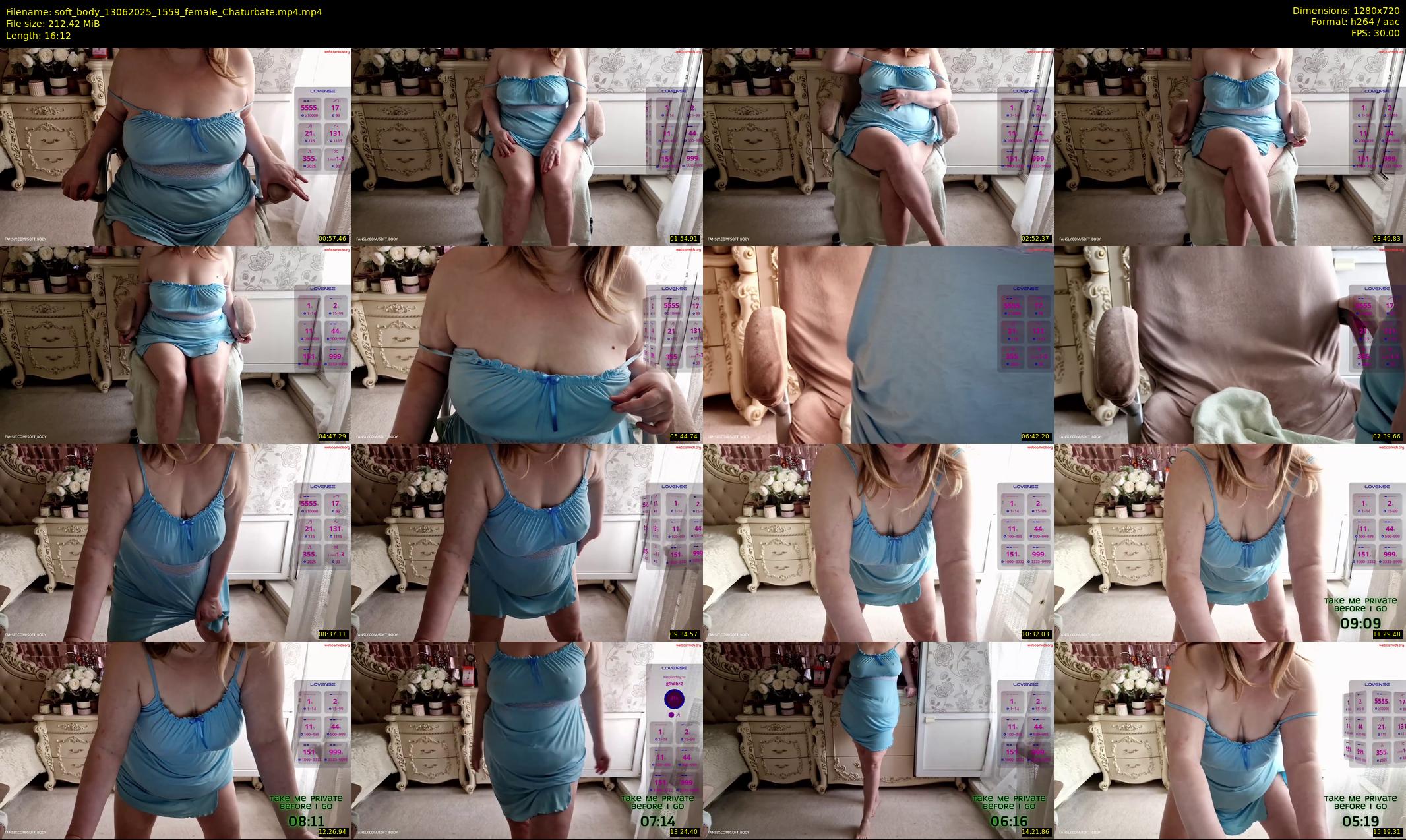 soft_body — 17 minute Chaturbate female cam show recording, 720p, Jun 13, 2025