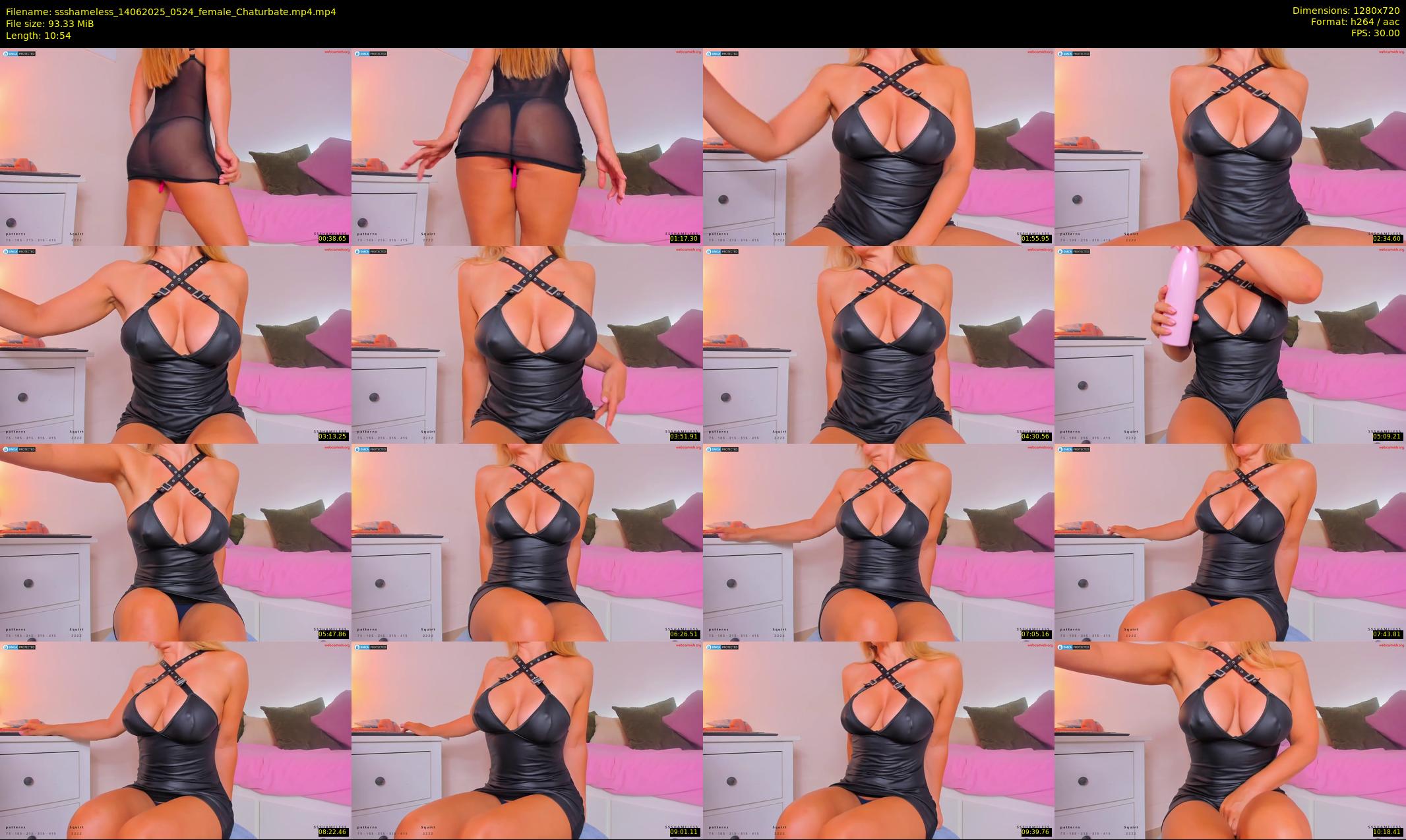 ssshameless — 11 minute Chaturbate female cam show recording, 720p, Jun 14, 2025