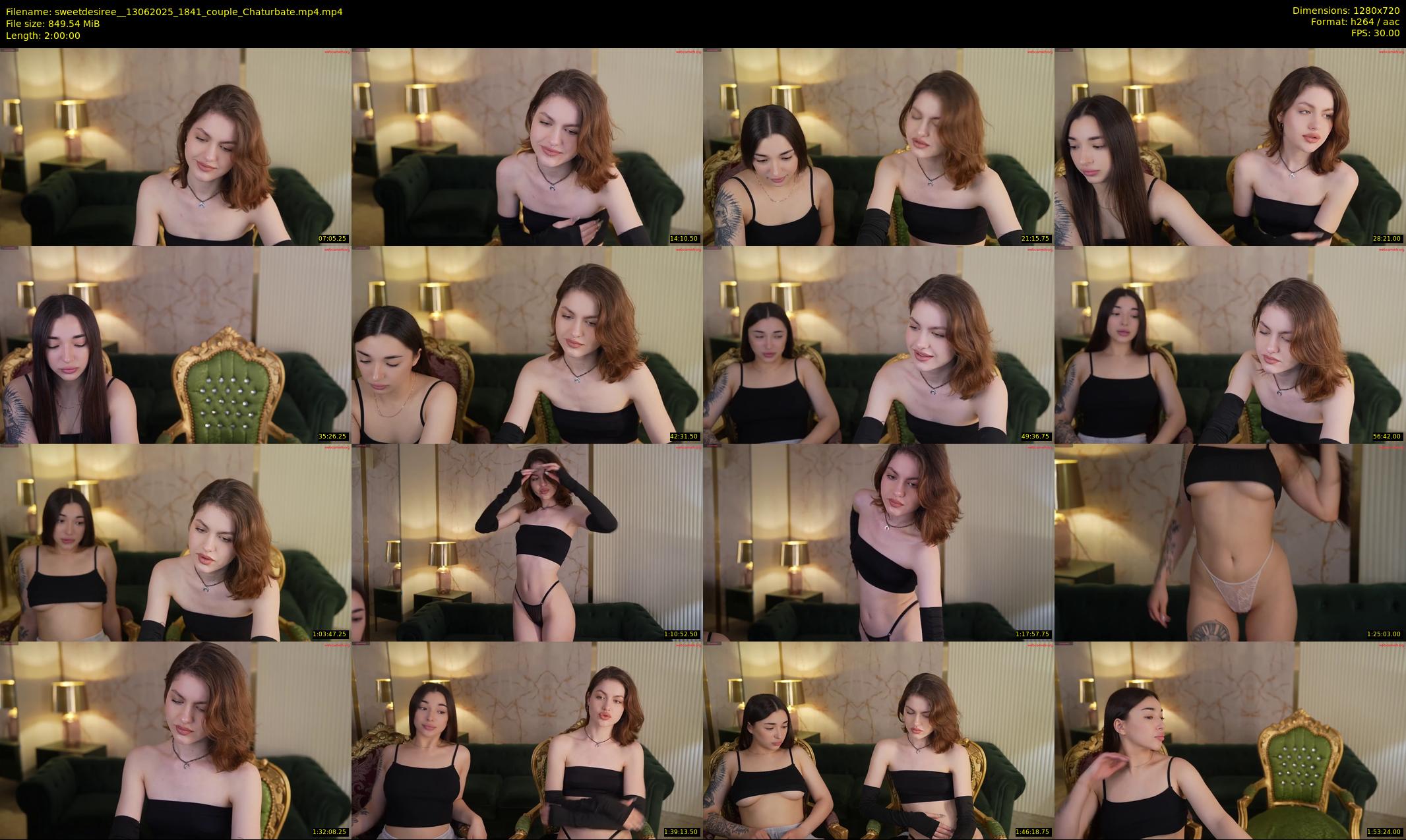 sweetdesiree_ — 120 minute Chaturbate couple cam show recording, 720p, Jun 13, 2025