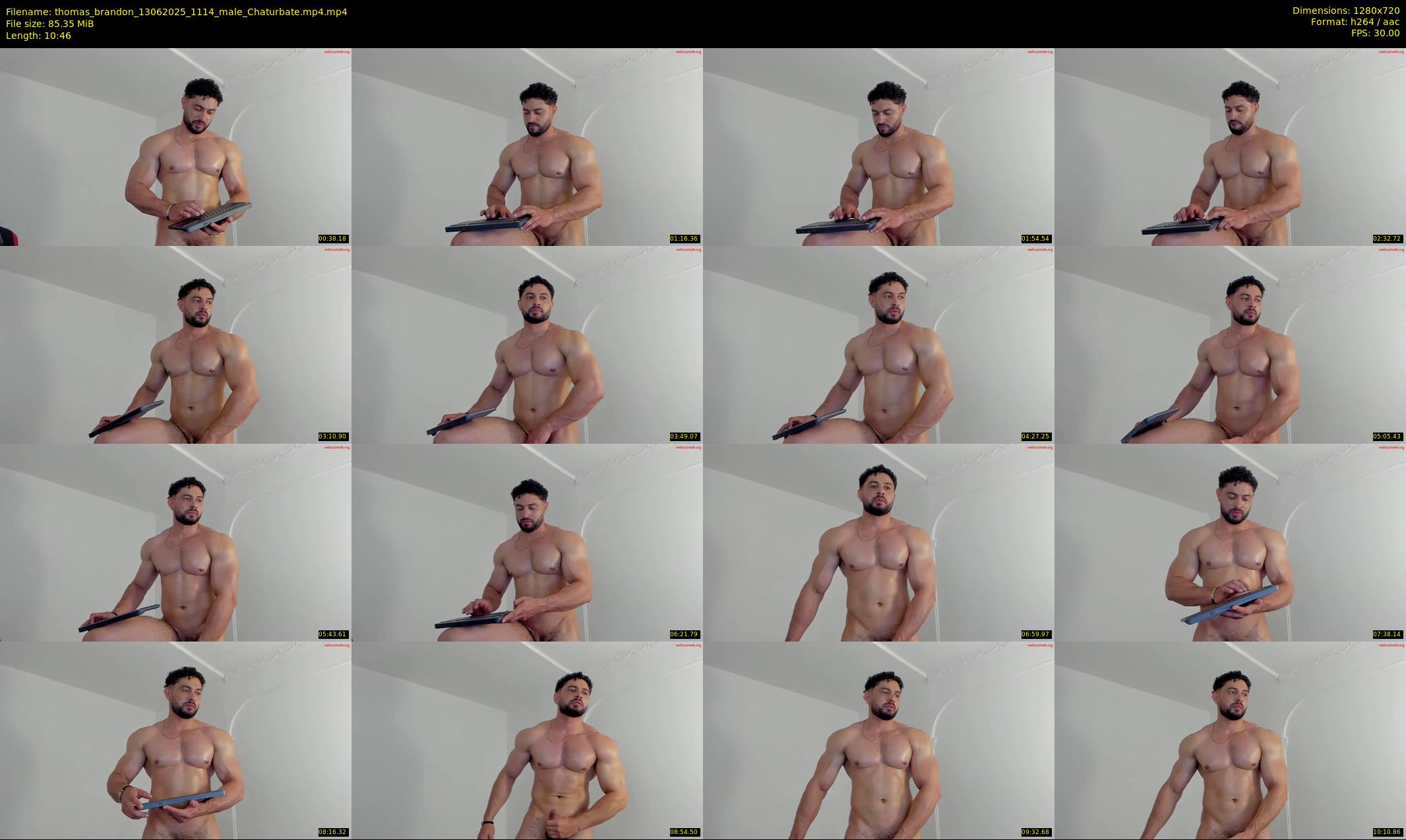 thomas_brandon — 11 minute Chaturbate male cam show recording, 720p, Jun 13, 2025