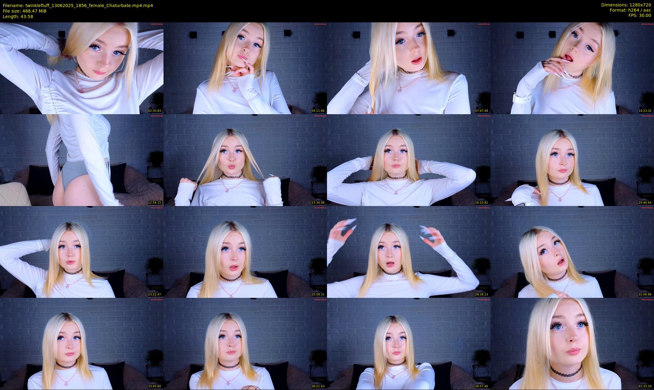 twinklefluff — 44 minute Chaturbate female cam show recording, 720p, Jun 13, 2025