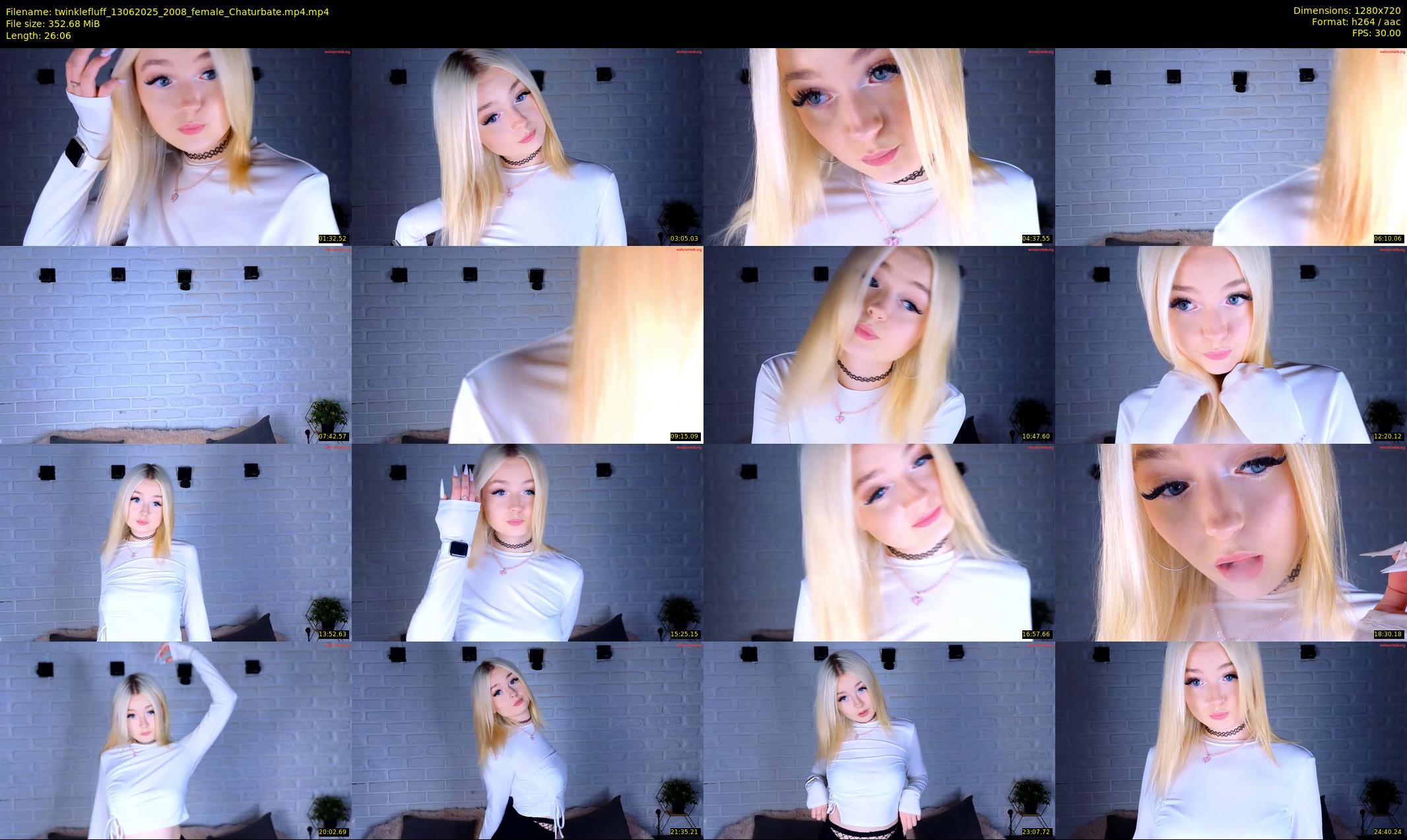 twinklefluff — 27 minute Chaturbate female cam show recording, 720p, Jun 13, 2025