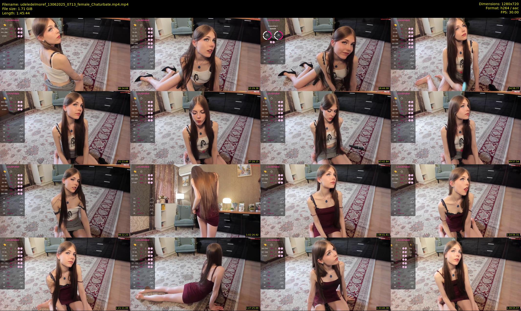 udeledelmoref — 106 minute Chaturbate female cam show recording, 720p, Jun 13, 2025