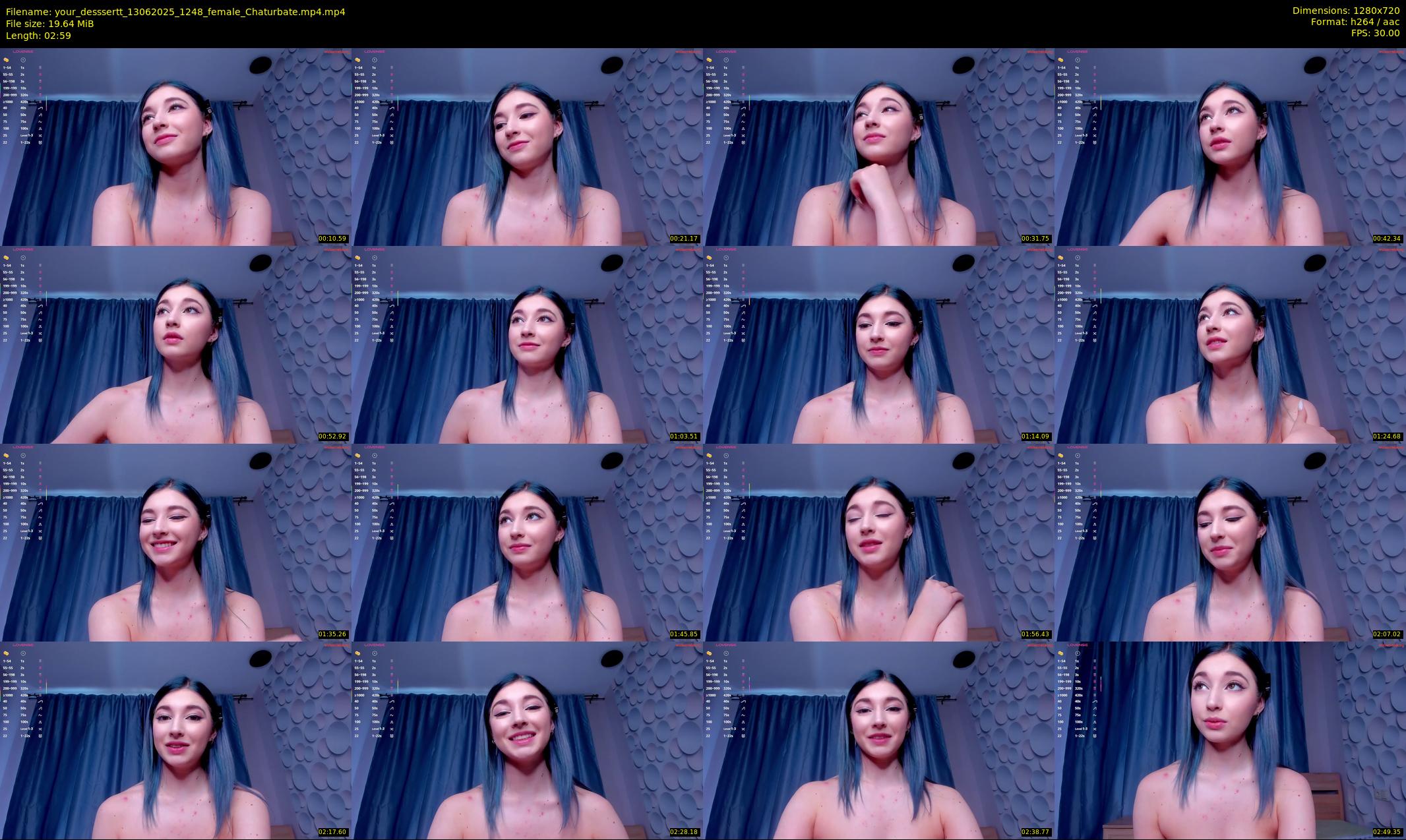 your_desssertt — 3 minute Chaturbate female cam show recording, 720p, Jun 13, 2025