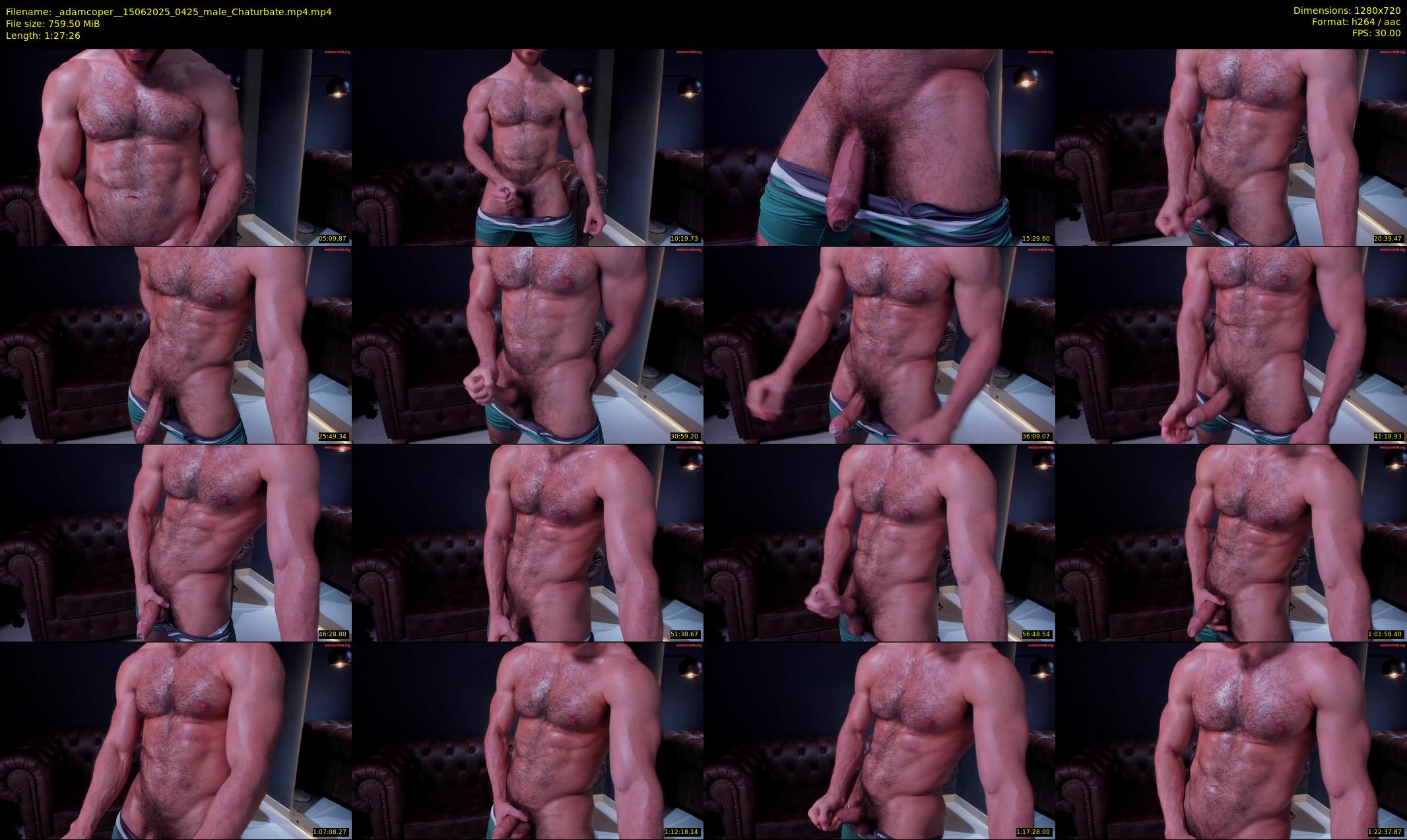_adamcoper_ — 88 minute Chaturbate male cam show recording, 720p, Jun 15, 2025