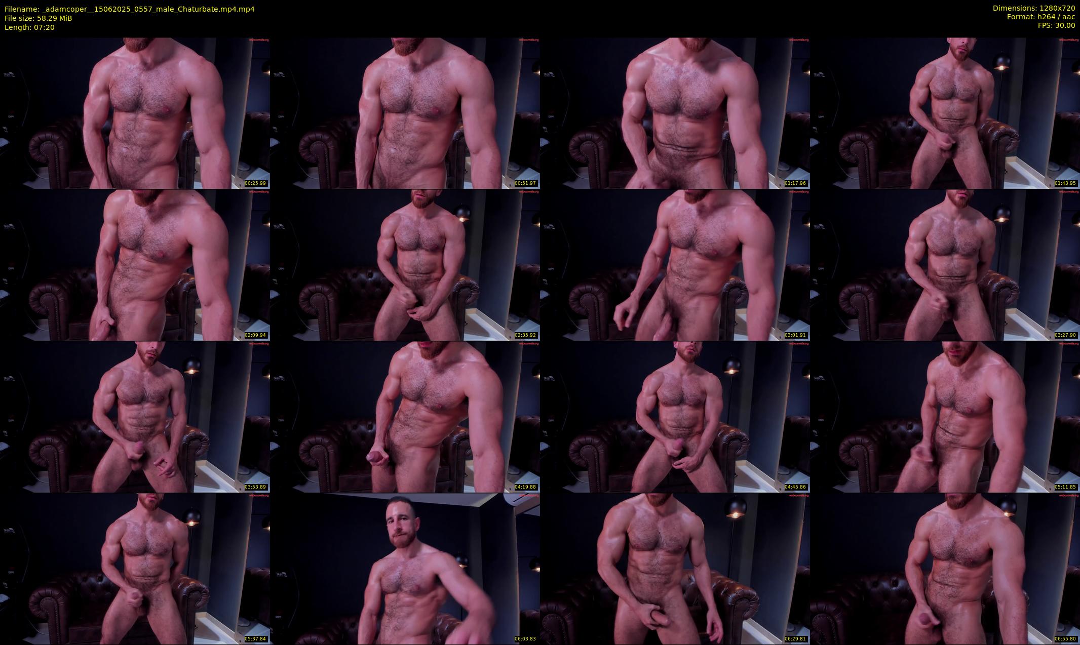_adamcoper_ — 8 minute Chaturbate male cam show recording, 720p, Jun 15, 2025