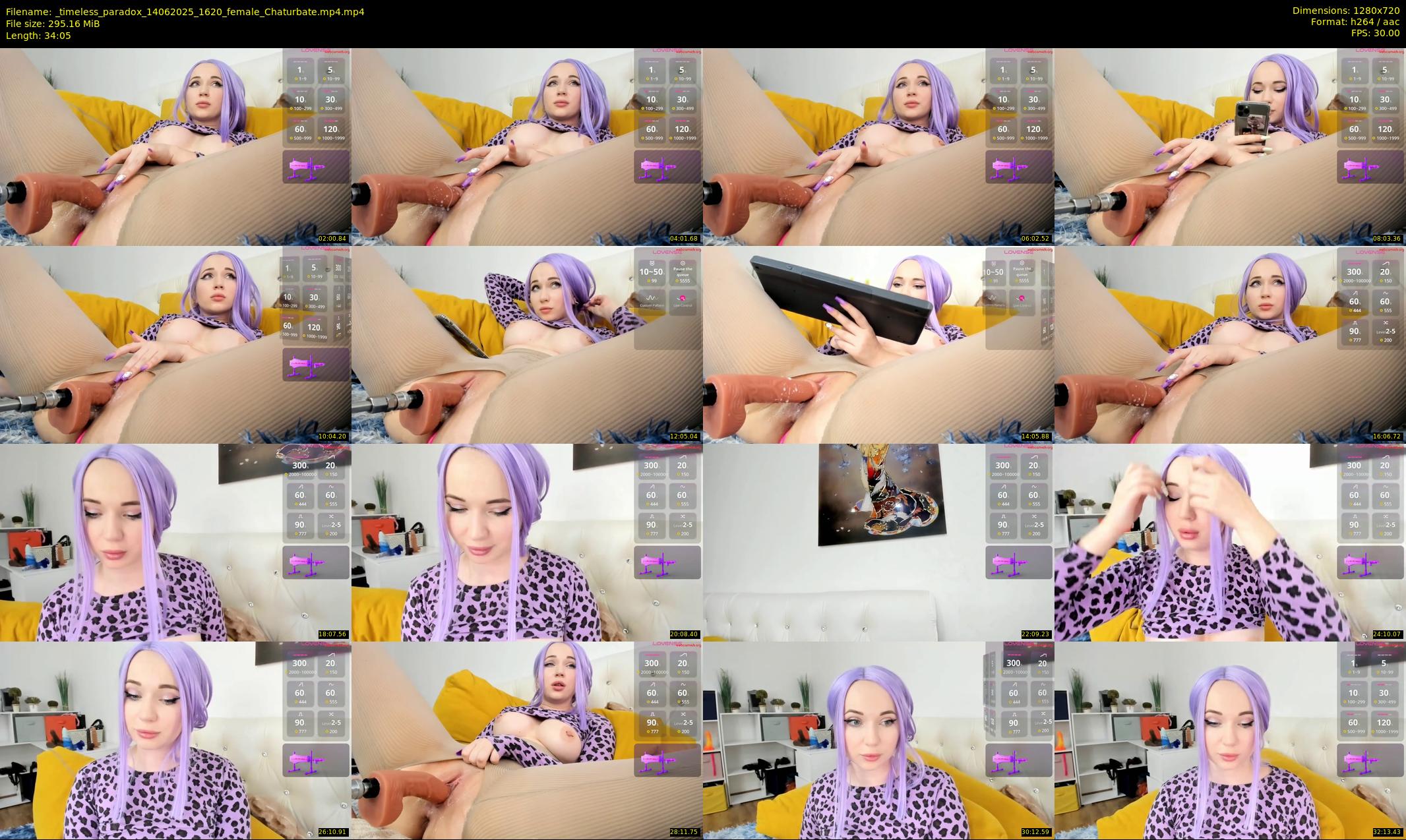 _timeless_paradox — 35 minute Chaturbate female cam show recording, 720p, Jun 14, 2025