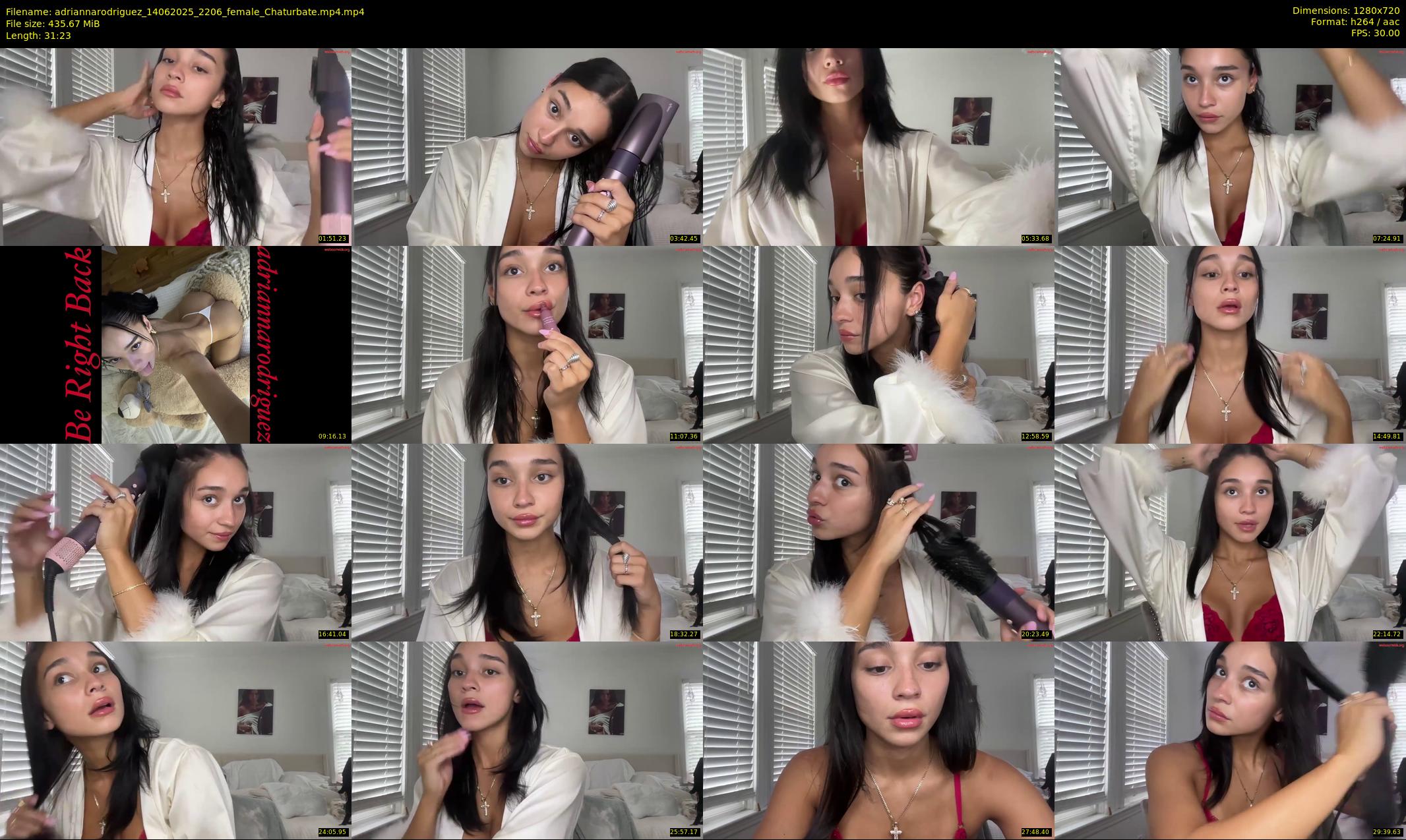 adriannarodriguez — 32 minute Chaturbate female cam show recording, 720p, Jun 14, 2025