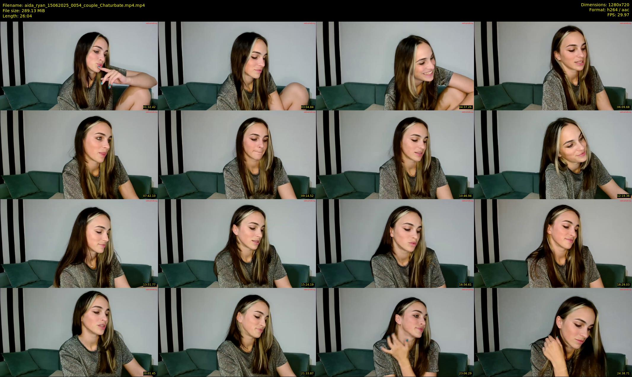 aida_ryan — 27 minute Chaturbate couple cam show recording, 720p, Jun 15, 2025