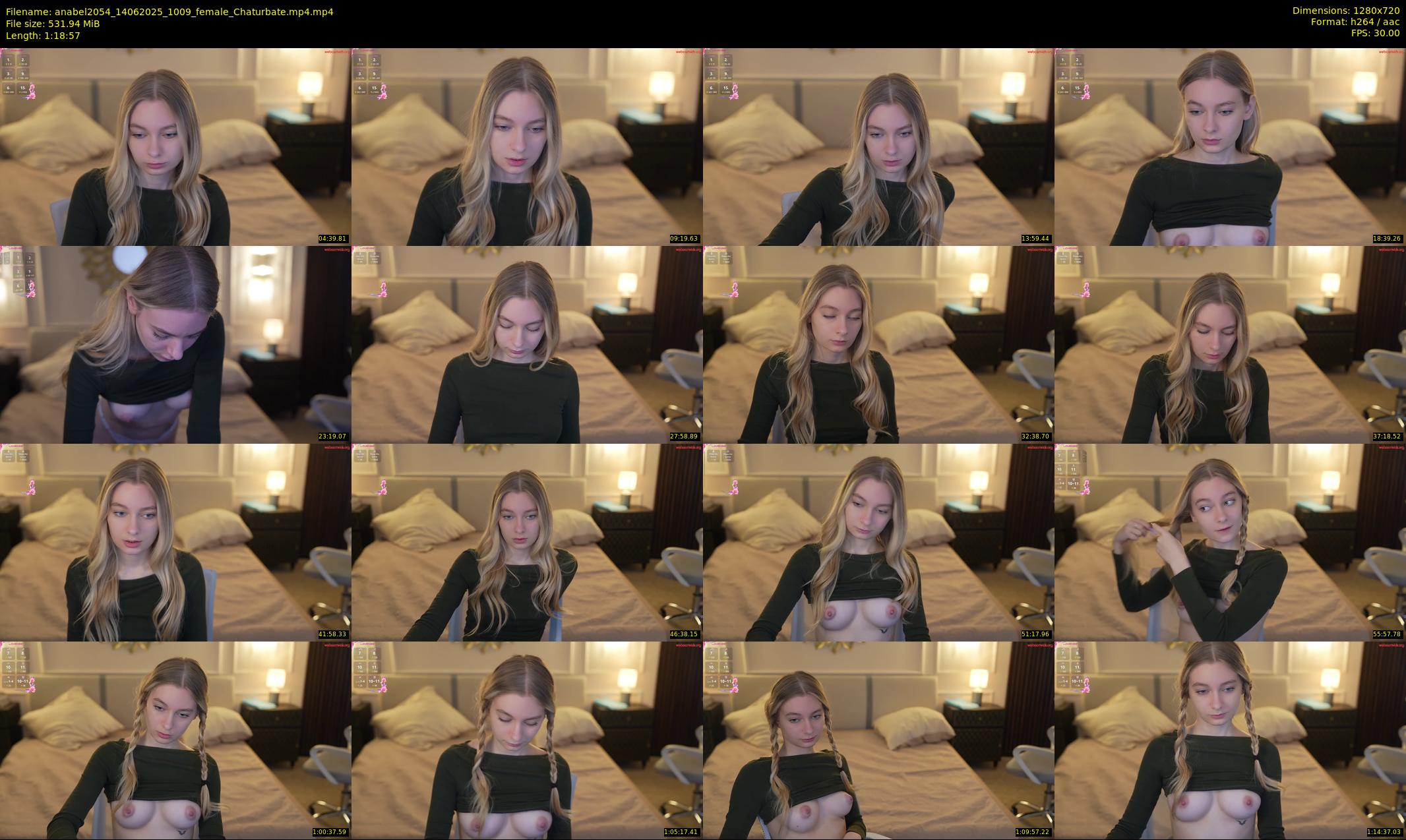 anabel2054 — 79 minute Chaturbate female cam show recording, 720p, Jun 14, 2025
