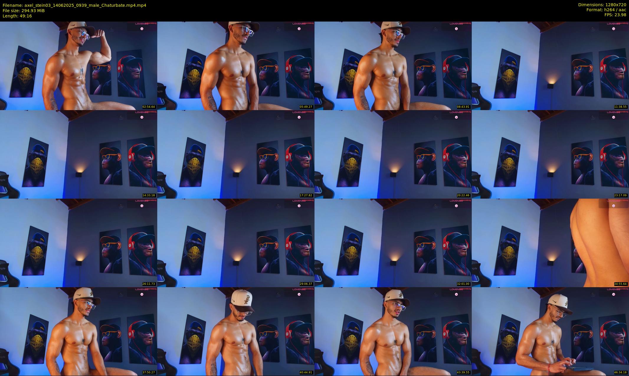 axel_stein03 — 50 minute Chaturbate male cam show recording, 720p, Jun 14, 2025