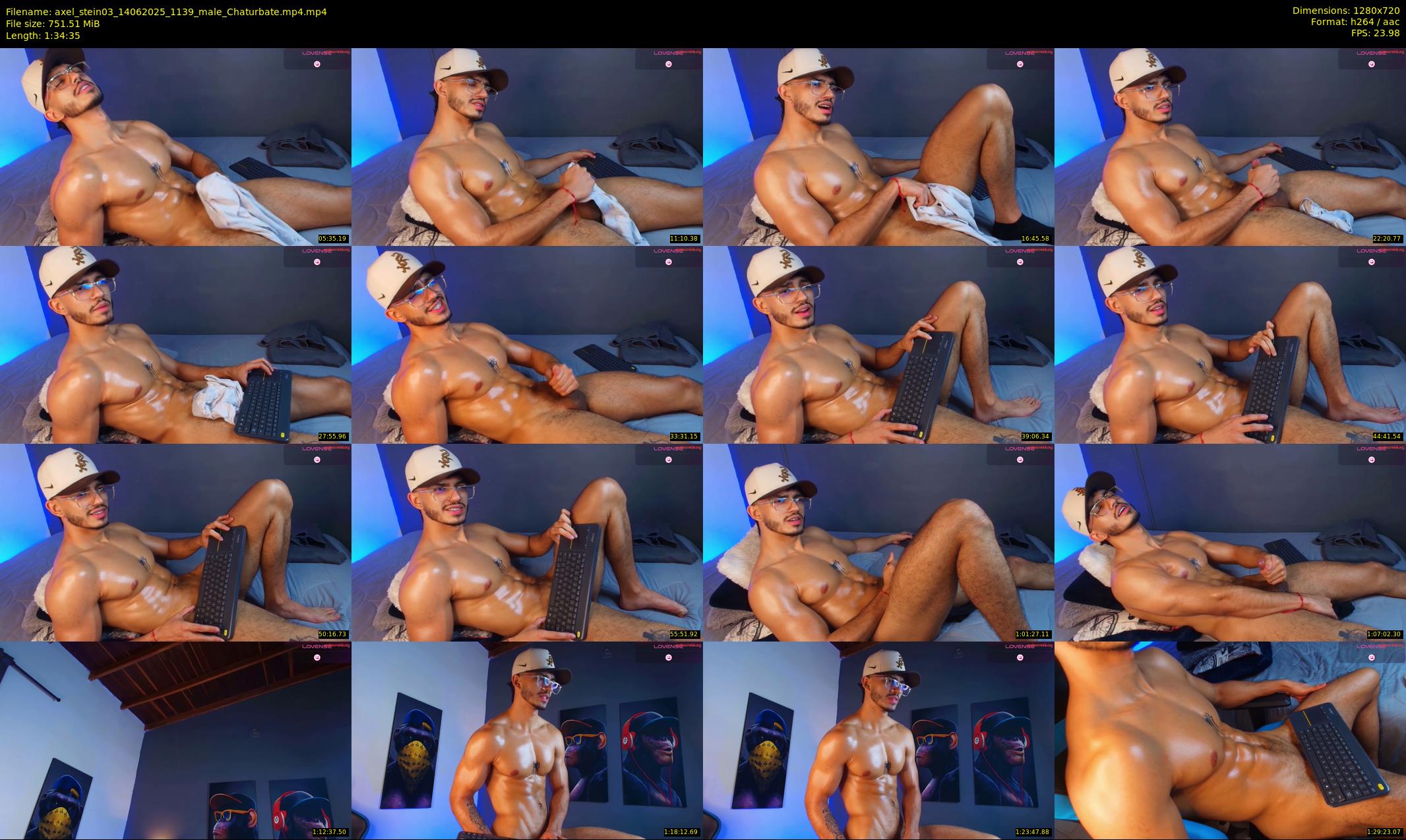 axel_stein03 — 95 minute Chaturbate male cam show recording, 720p, Jun 14, 2025
