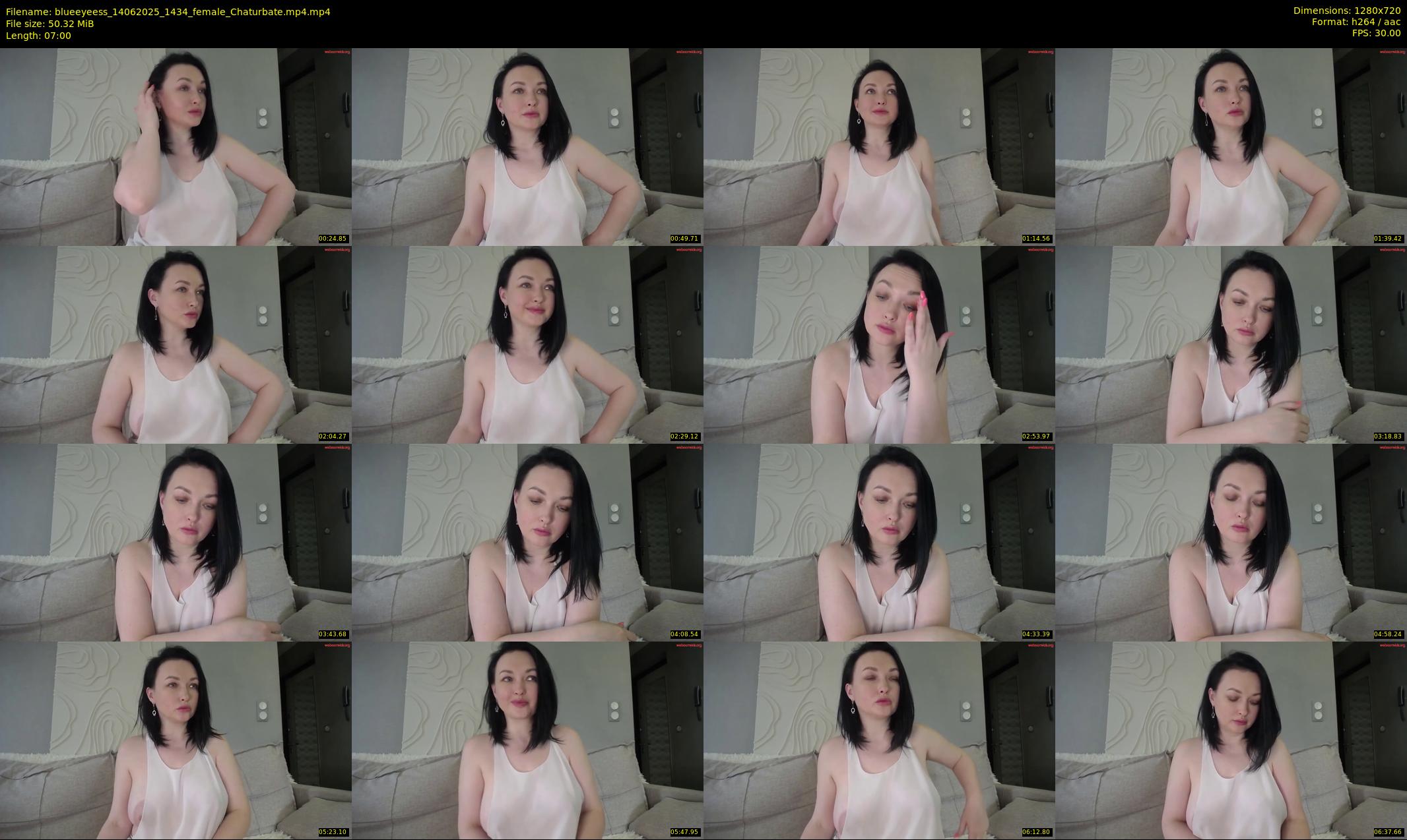 blueeyeess — 7 minute Chaturbate female cam show recording, 720p, Jun 14, 2025