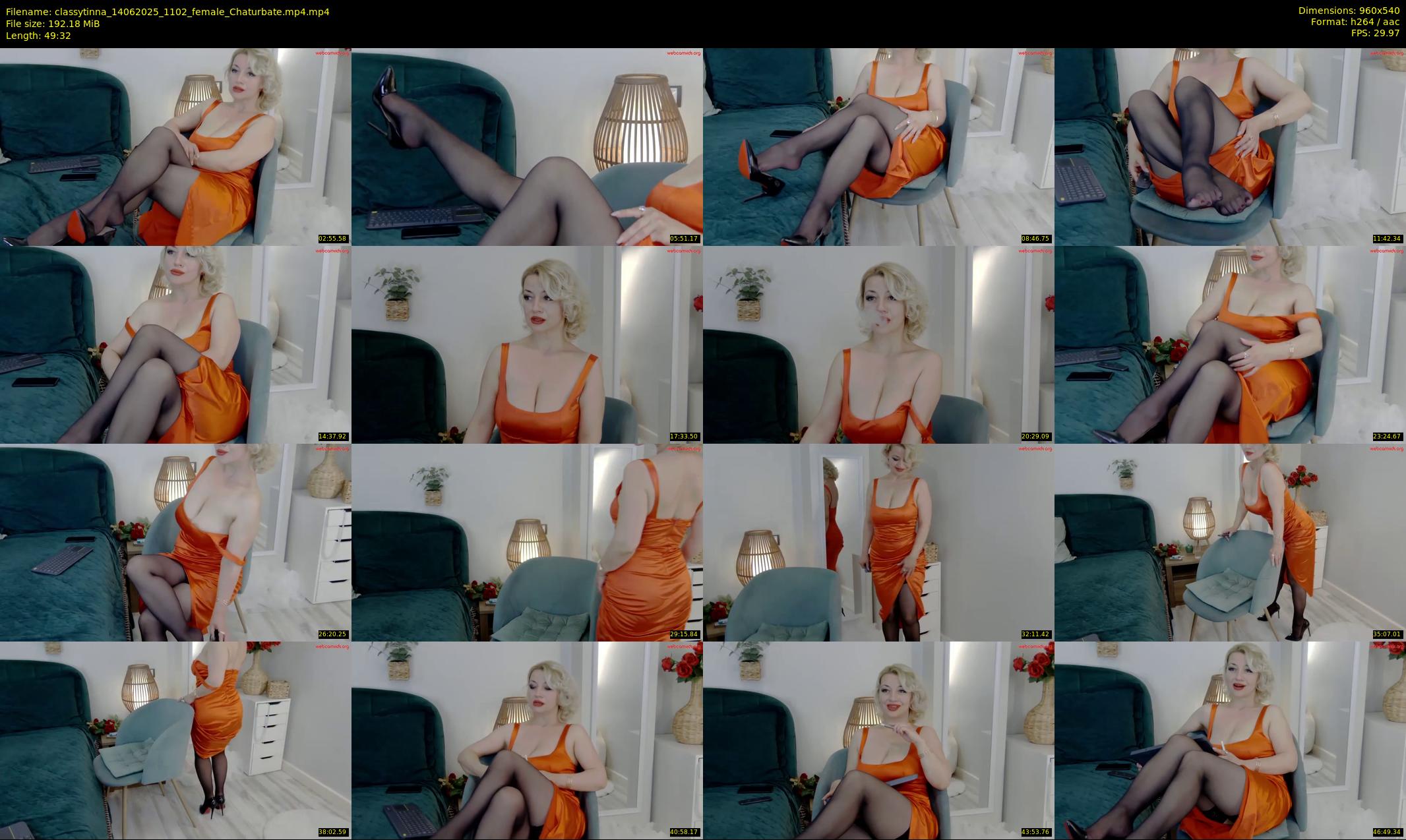 classytinna — 50 minute Chaturbate female cam show recording, 480p, Jun 14, 2025
