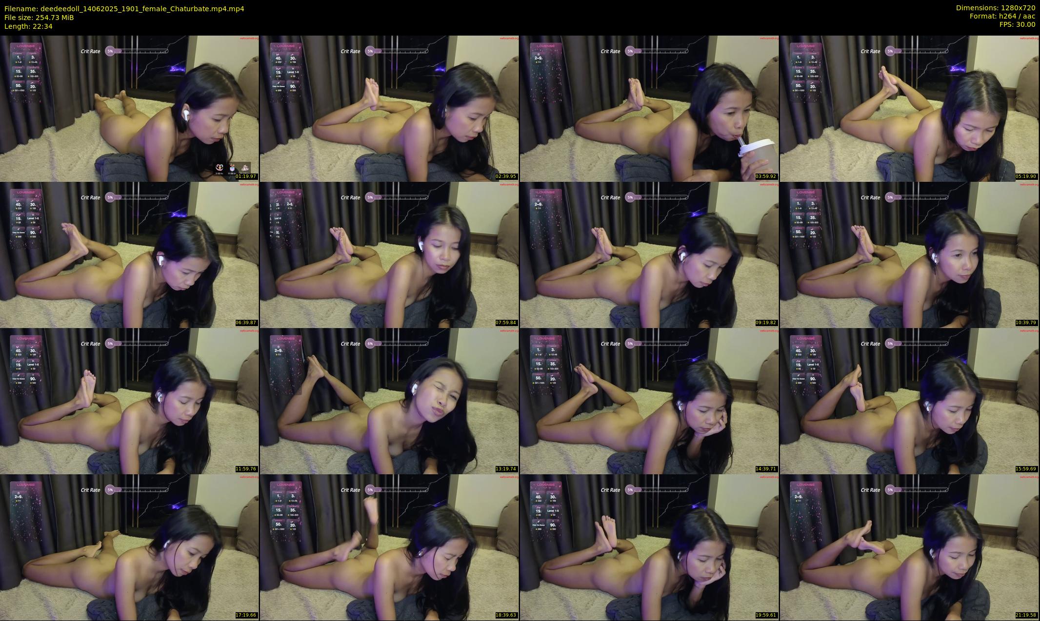 deedeedoll — 23 minute Chaturbate female cam show recording, 720p, Jun 14, 2025