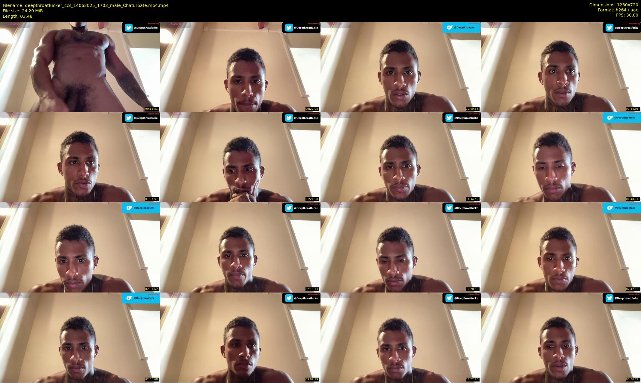 deepthroatfucker_ccs — 4 minute Chaturbate male cam show recording, 720p, Jun 14, 2025
