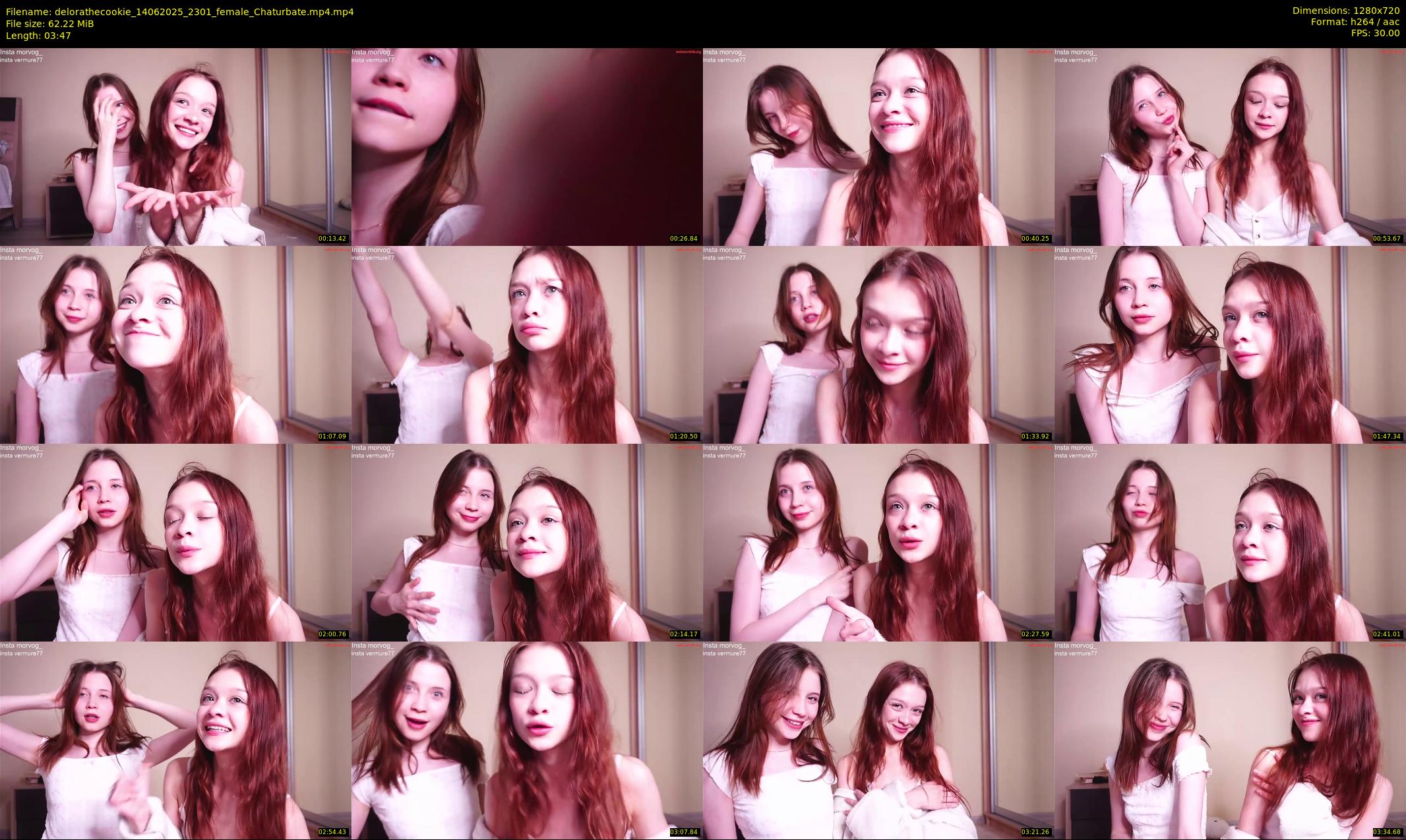 delorathecookie — 4 minute Chaturbate female cam show recording, 720p, Jun 14, 2025