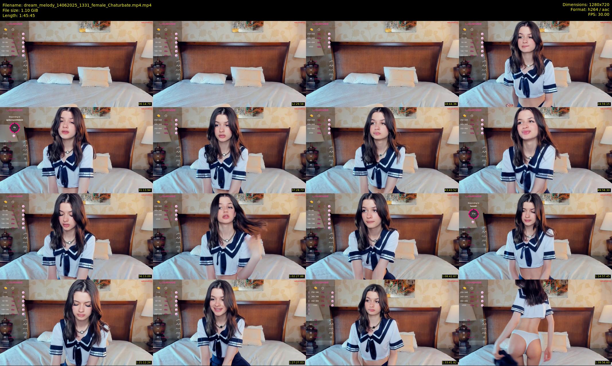 dream_melody — 106 minute Chaturbate female cam show recording, 720p, Jun 14, 2025
