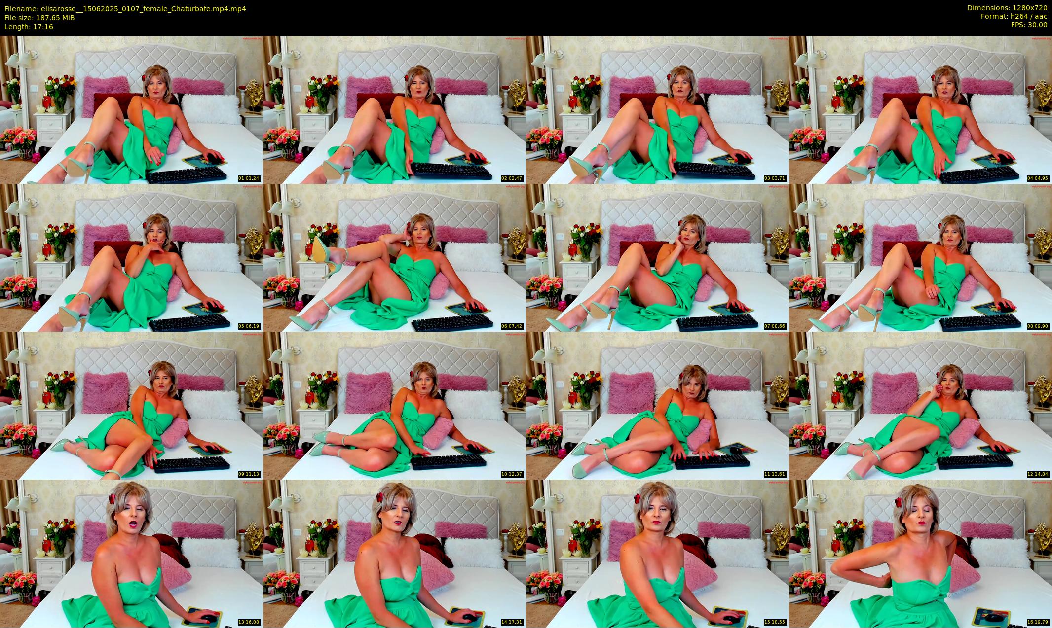elisarosse_ — 18 minute Chaturbate female cam show recording, 720p, Jun 15, 2025