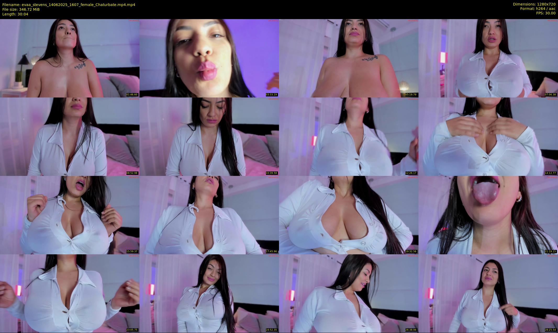 evaa_stevens — 31 minute Chaturbate female cam show recording, 720p, Jun 14, 2025