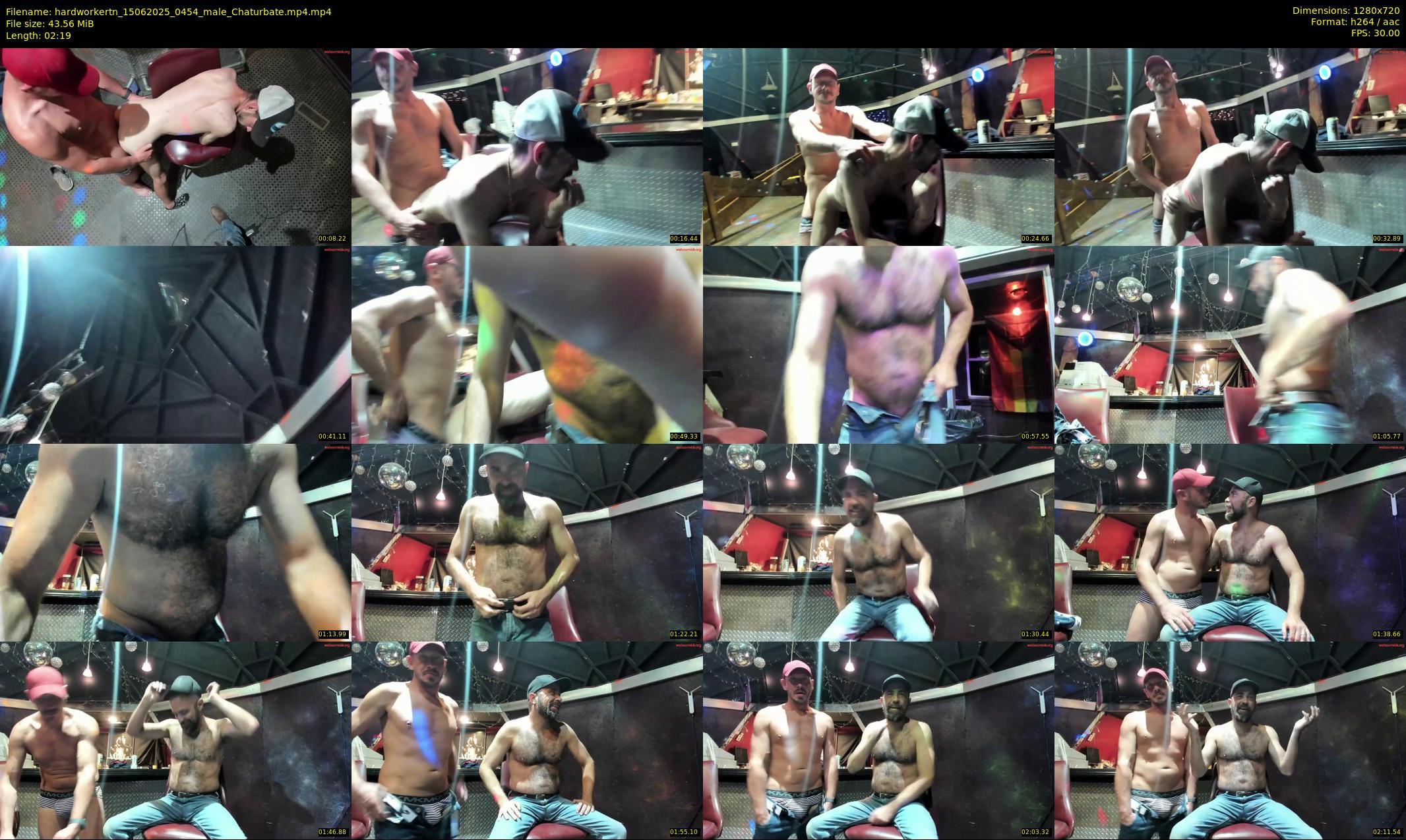 hardworkertn — 3 minute Chaturbate male cam show recording, 720p, Jun 15, 2025