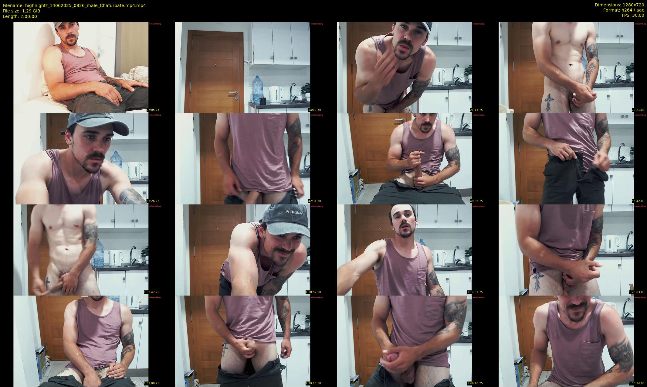 highnightz — 120 minute Chaturbate male cam show recording, 720p, Jun 14, 2025