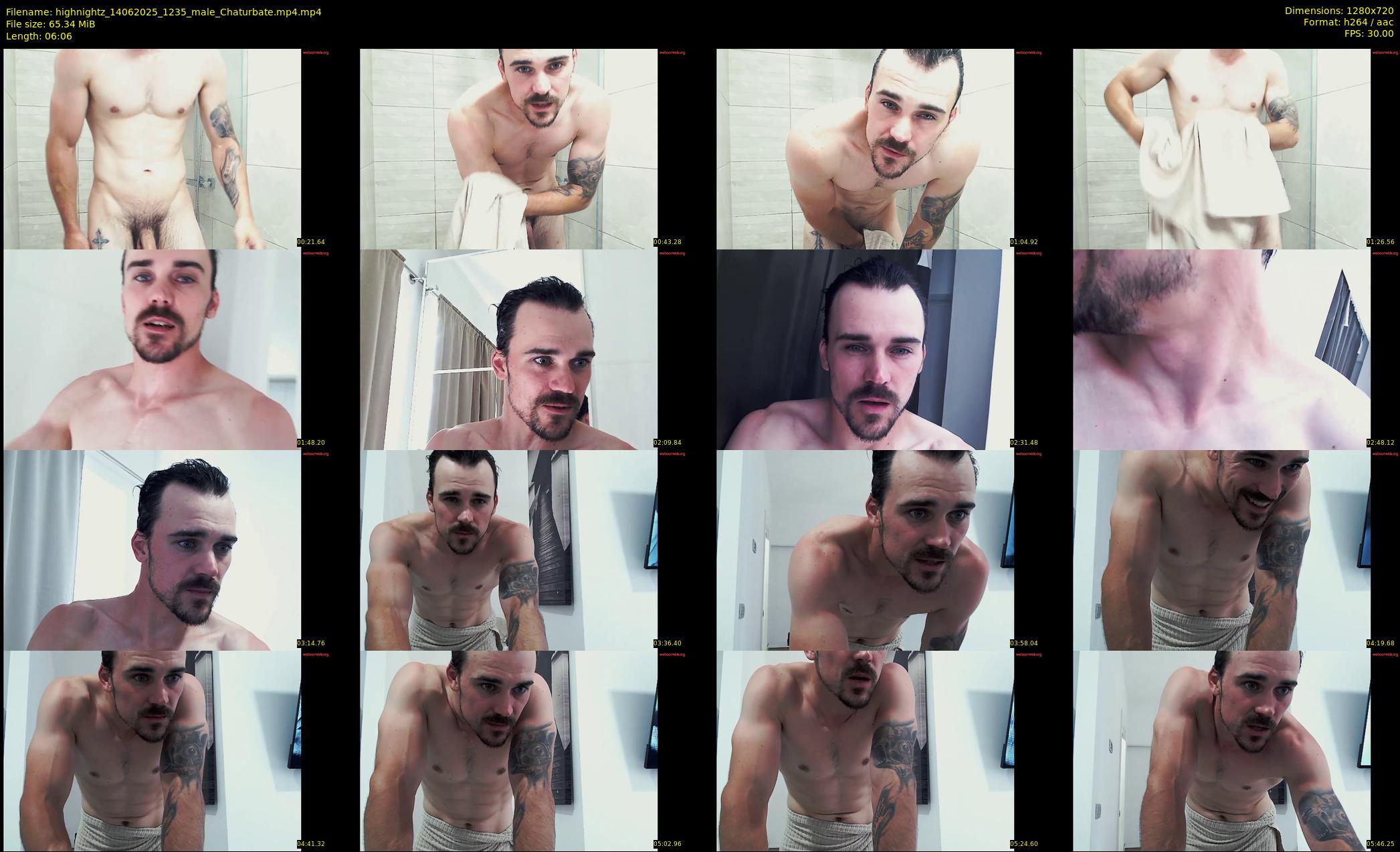 highnightz — 7 minute Chaturbate male cam show recording, 720p, Jun 14, 2025