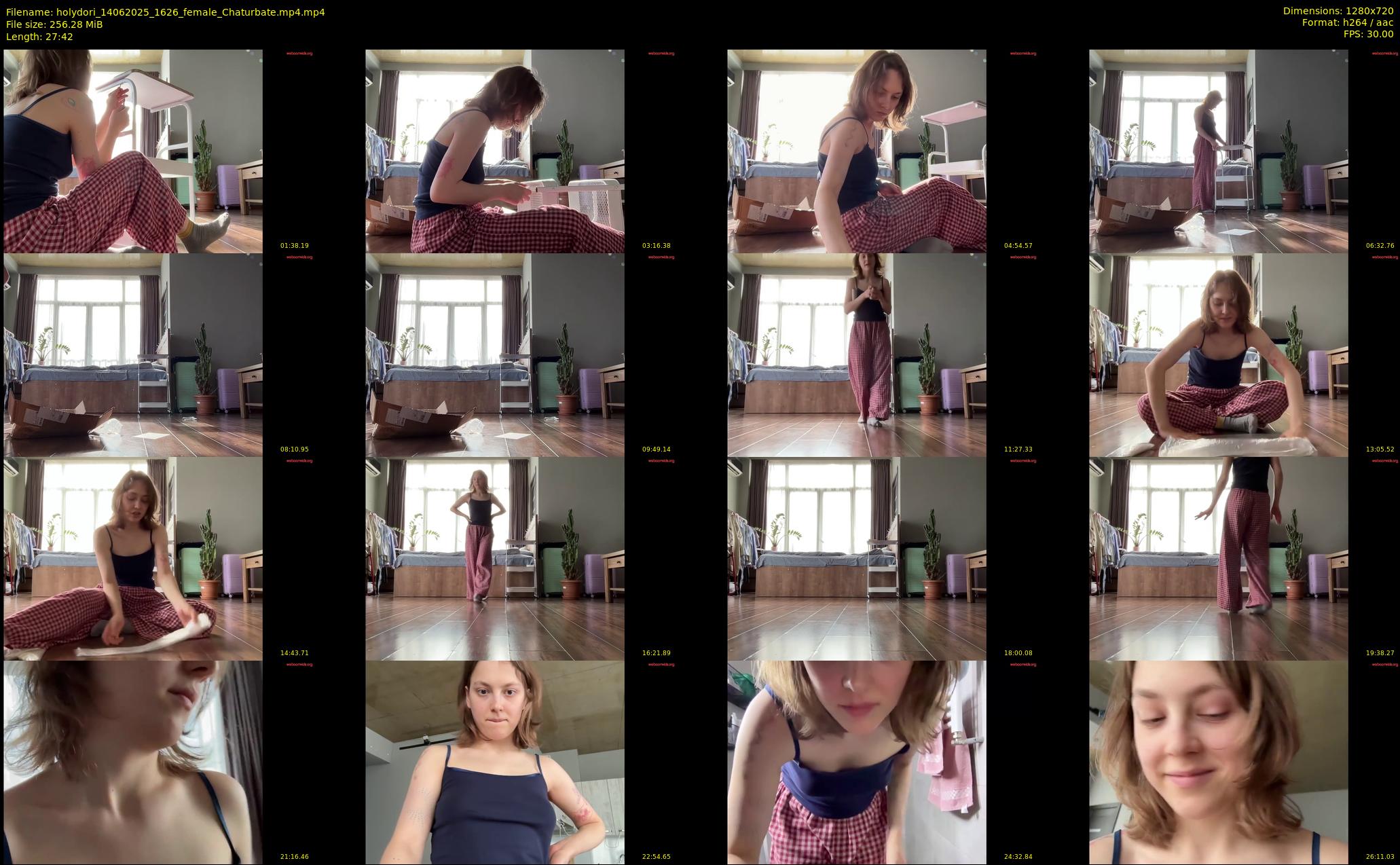 holydori — 28 minute Chaturbate female cam show recording, 720p, Jun 14, 2025