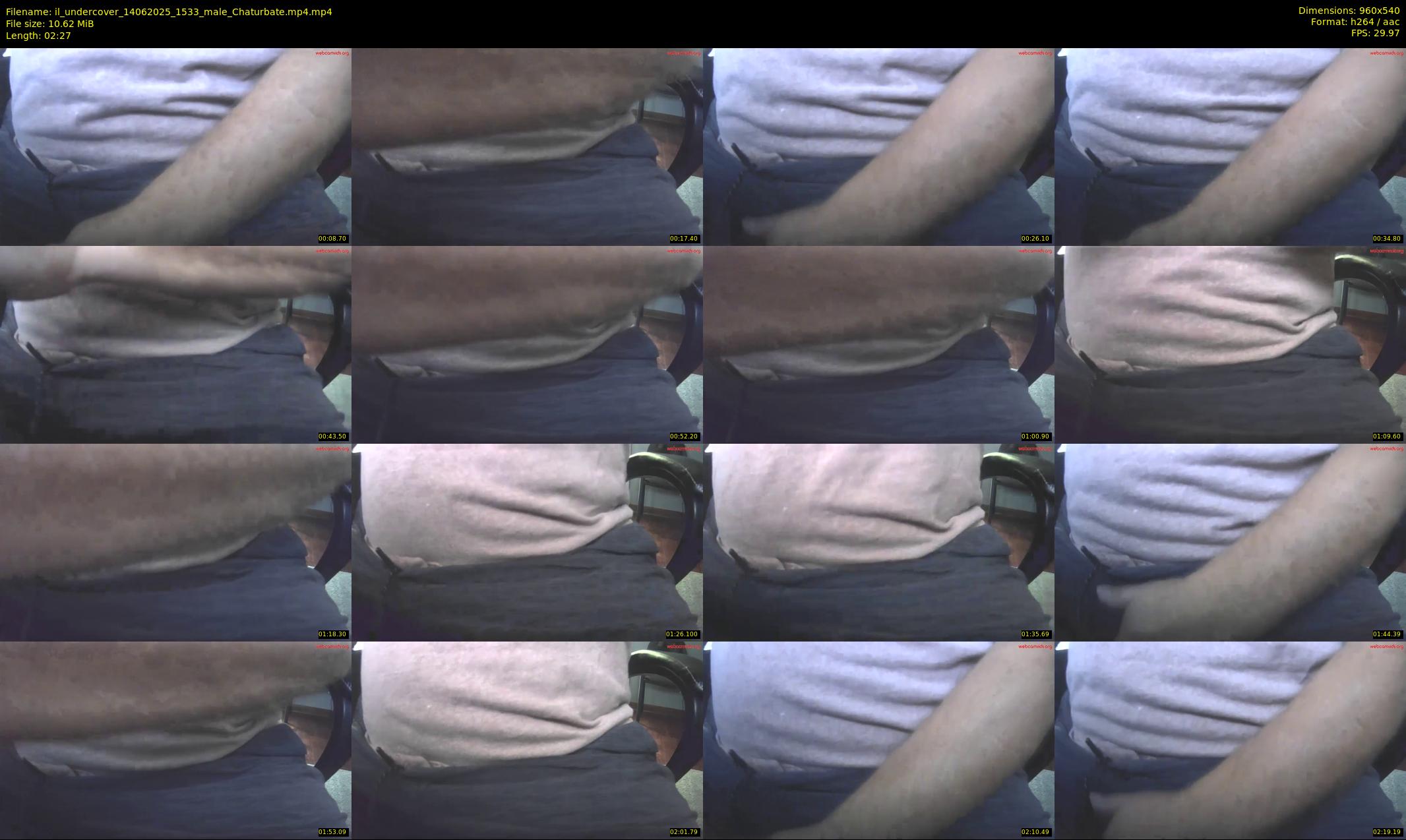 il_undercover — 3 minute Chaturbate male cam show recording, 480p, Jun 14, 2025