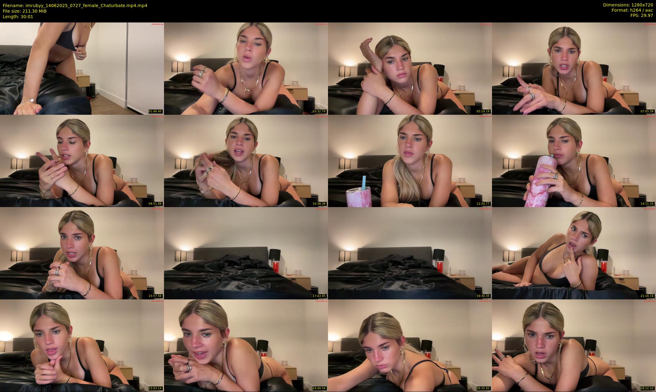 imrubyy — 31 minute Chaturbate female cam show recording, 720p, Jun 14, 2025