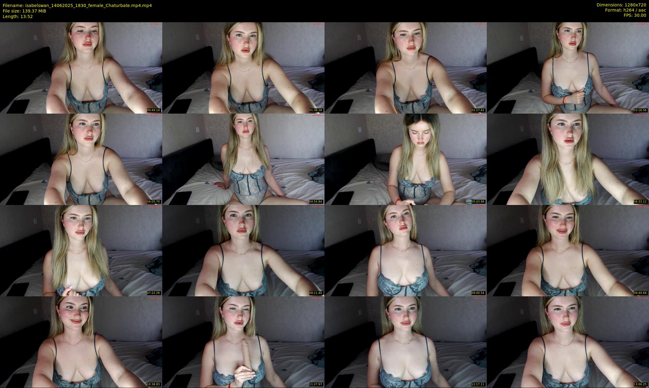 isabelswan — 14 minute Chaturbate female cam show recording, 720p, Jun 14, 2025
