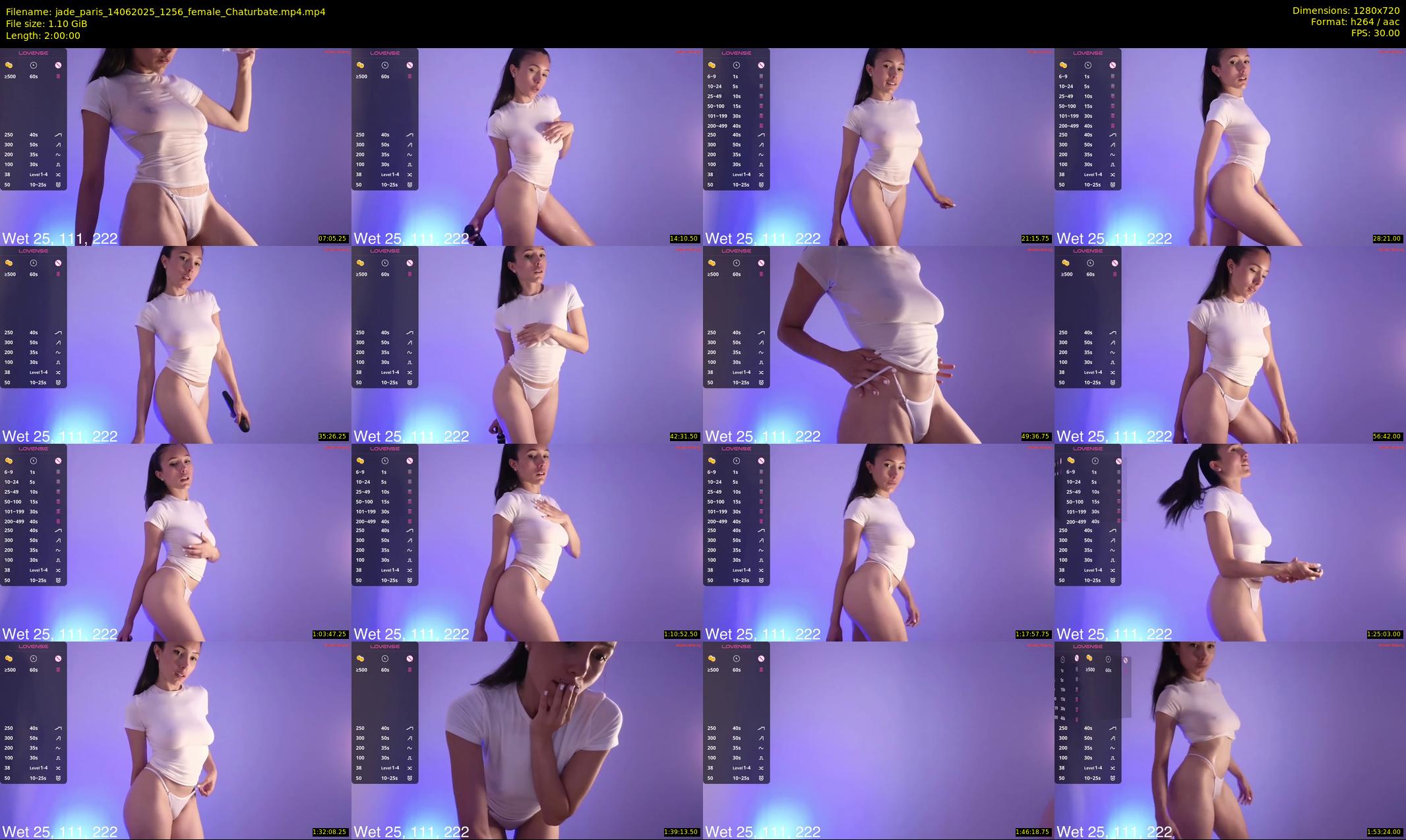 jade_paris — 120 minute Chaturbate female cam show recording, 720p, Jun 14, 2025