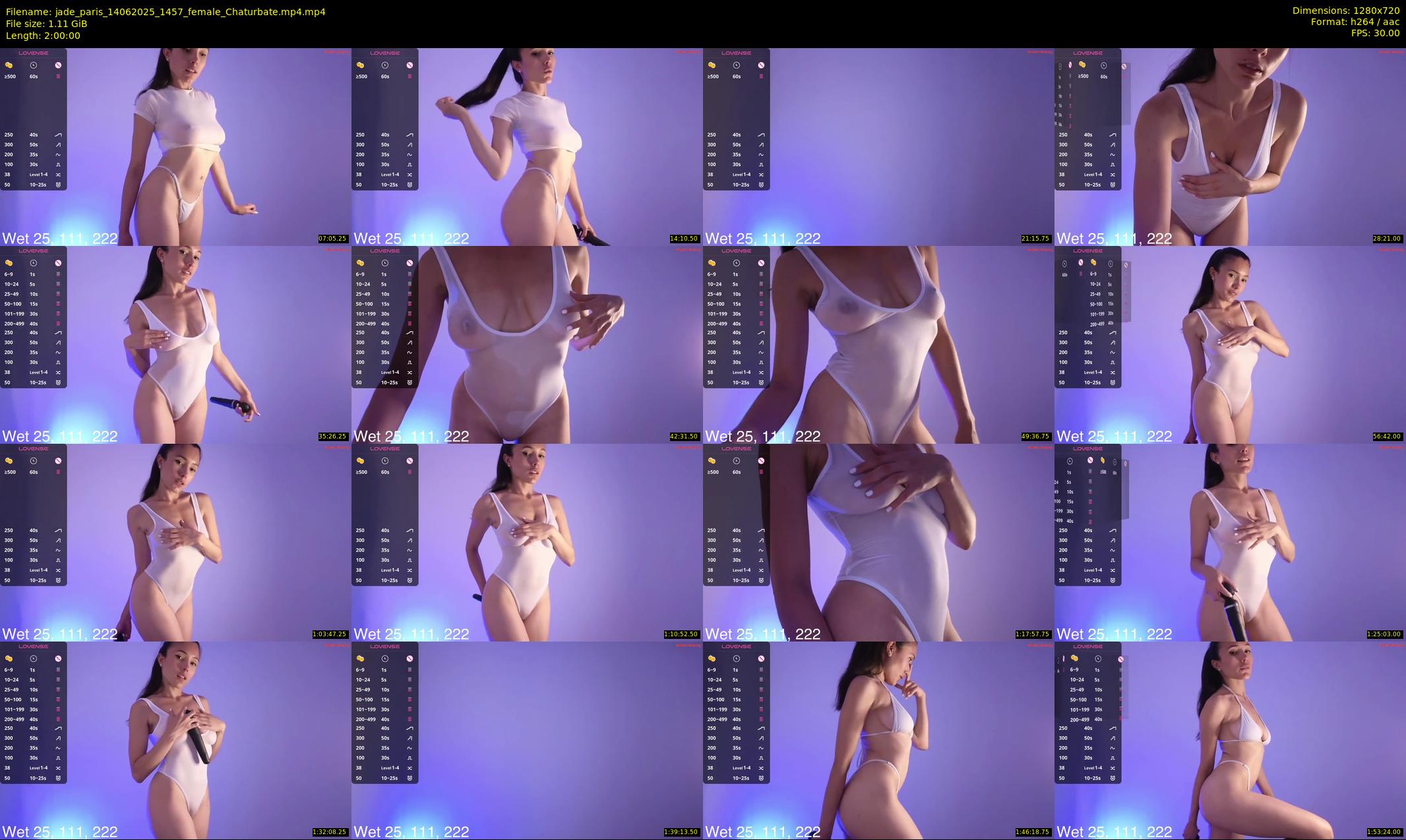 jade_paris — 120 minute Chaturbate female cam show recording, 720p, Jun 14, 2025