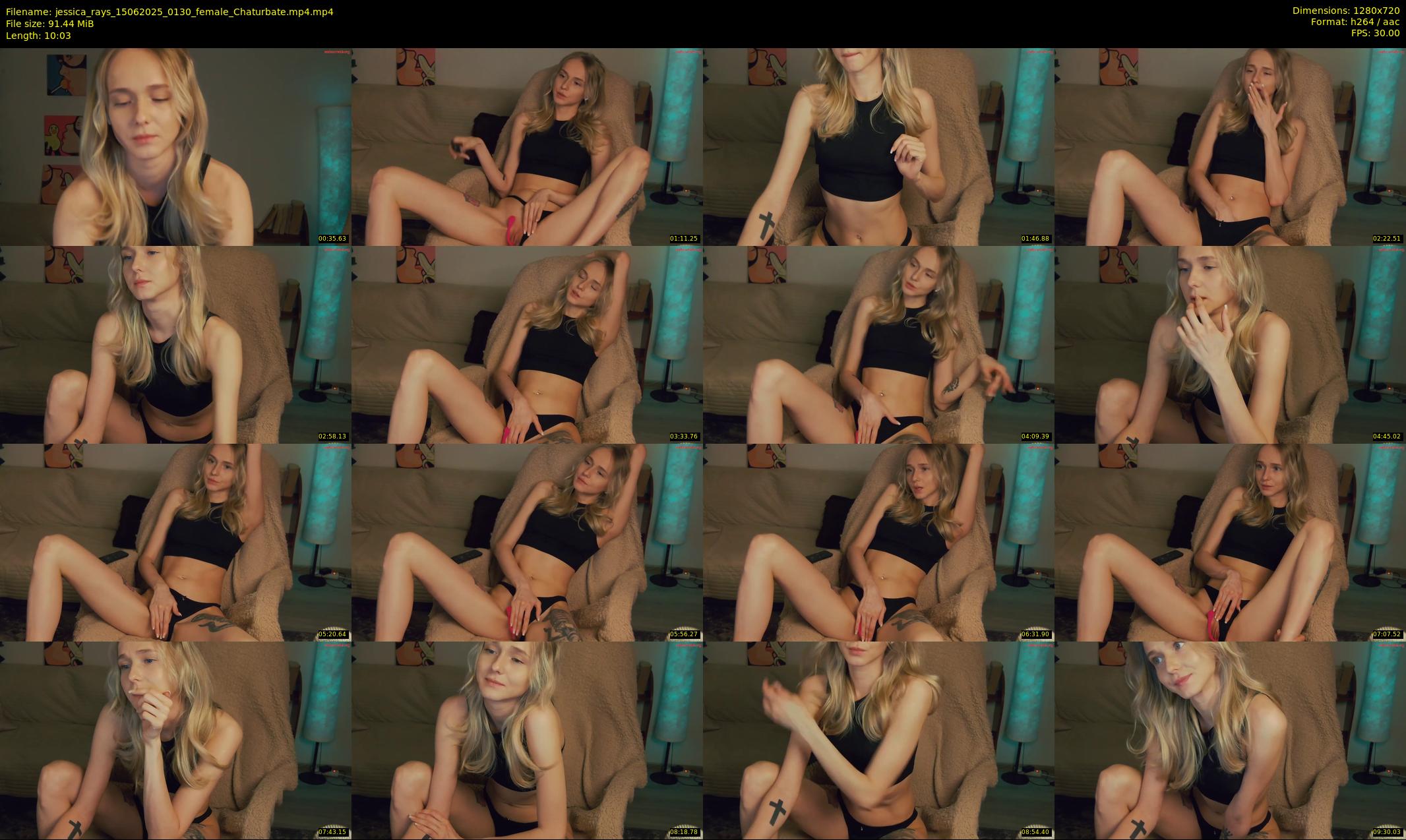 jessica_rays — 11 minute Chaturbate couple cam show recording, 720p, Jun 15, 2025