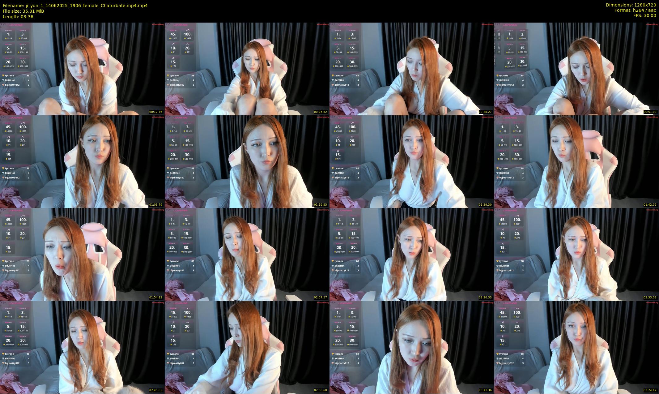 ji_yon_1 — 4 minute Chaturbate female cam show recording, 720p, Jun 14, 2025