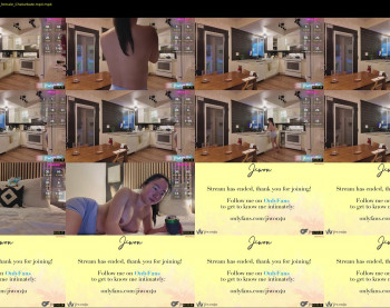 jiwon4u — 50 minute Chaturbate female cam show recording, 720p, Jun 15, 2025