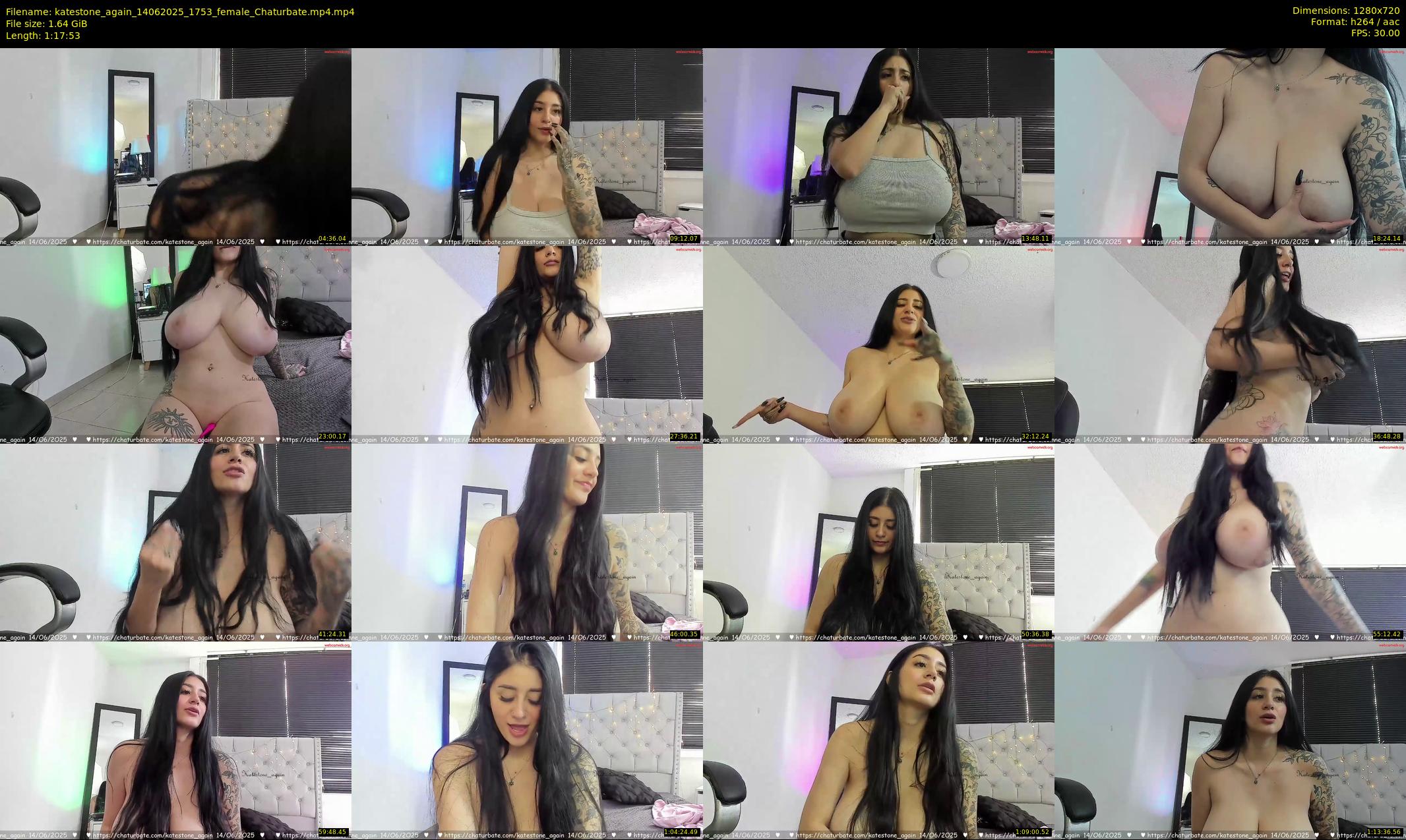 katestone_again — 78 minute Chaturbate female cam show recording, 720p, Jun 14, 2025