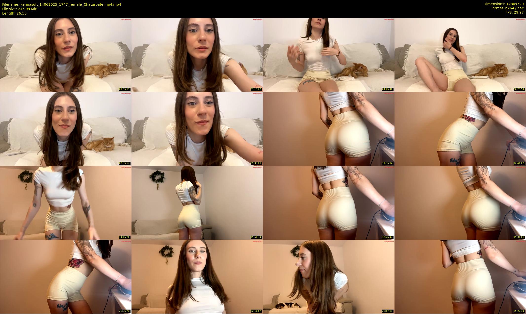 kennasoft — 27 minute Chaturbate female cam show recording, 720p, Jun 14, 2025