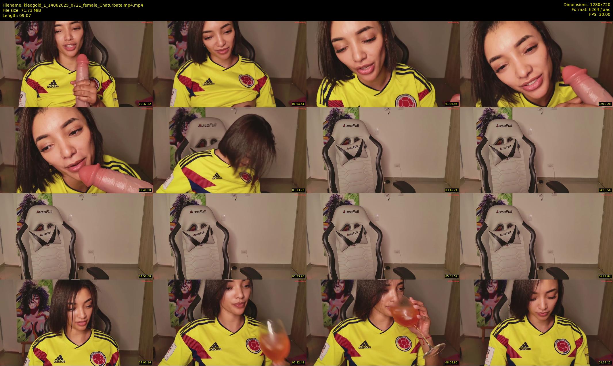 kleogold_1 — 10 minute Chaturbate female cam show recording, 720p, Jun 14, 2025