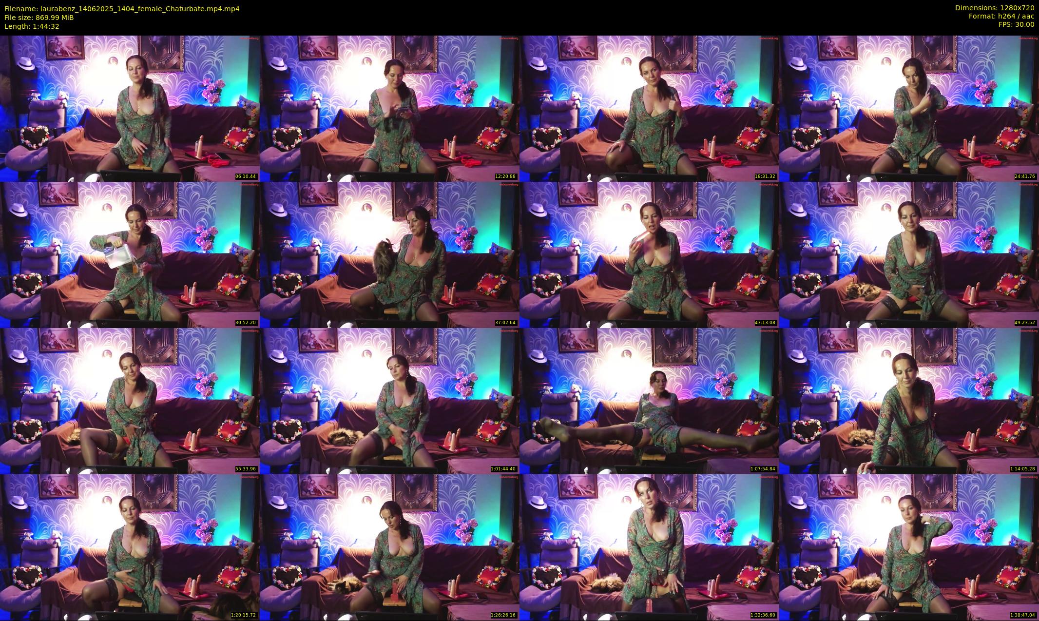laurabenz — 105 minute Chaturbate female cam show recording, 720p, Jun 14, 2025