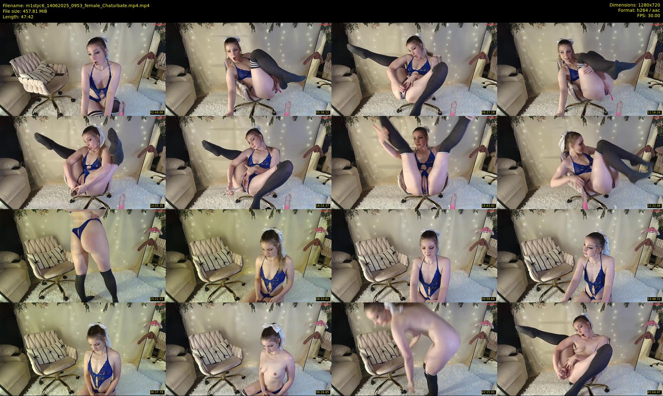 m1styc6 — 48 minute Chaturbate female cam show recording, 720p, Jun 14, 2025
