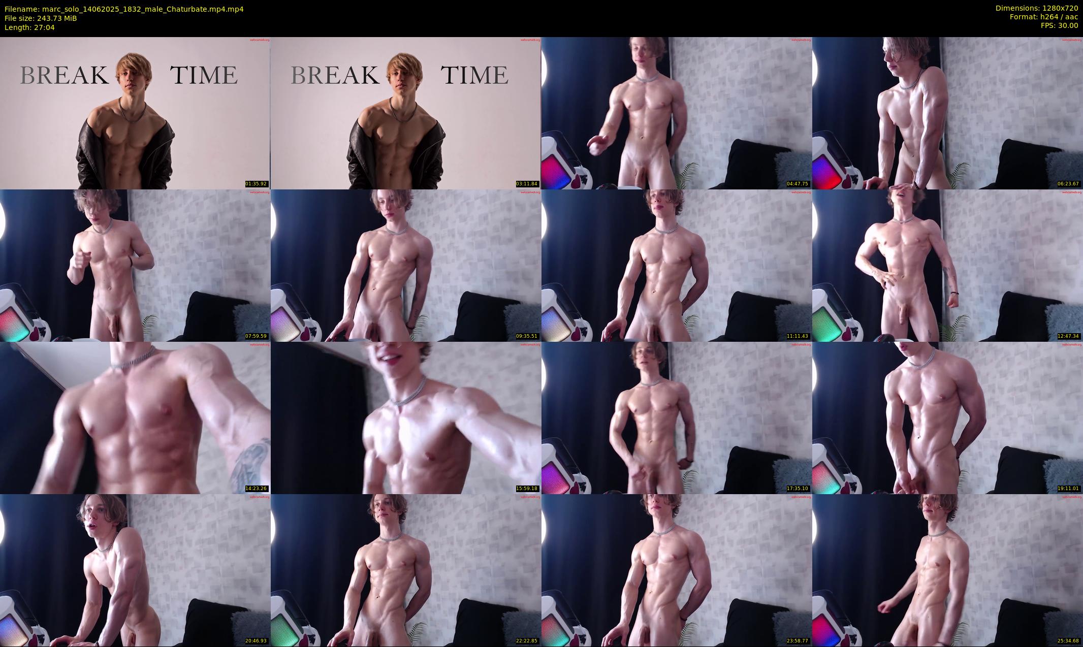marc_solo — 28 minute Chaturbate male cam show recording, 720p, Jun 14, 2025