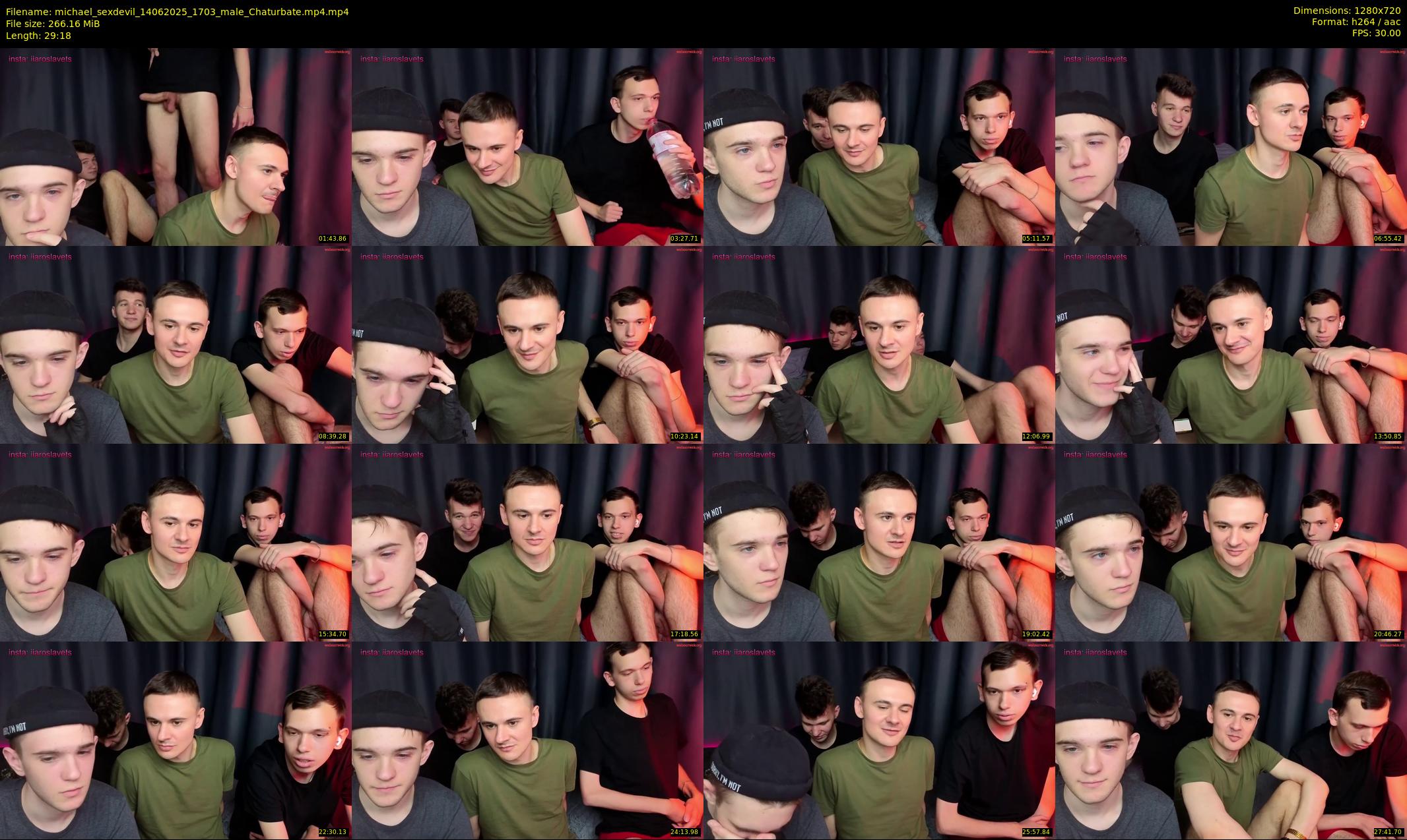 michael_sexdevil — 30 minute Chaturbate male cam show recording, 720p, Jun 14, 2025