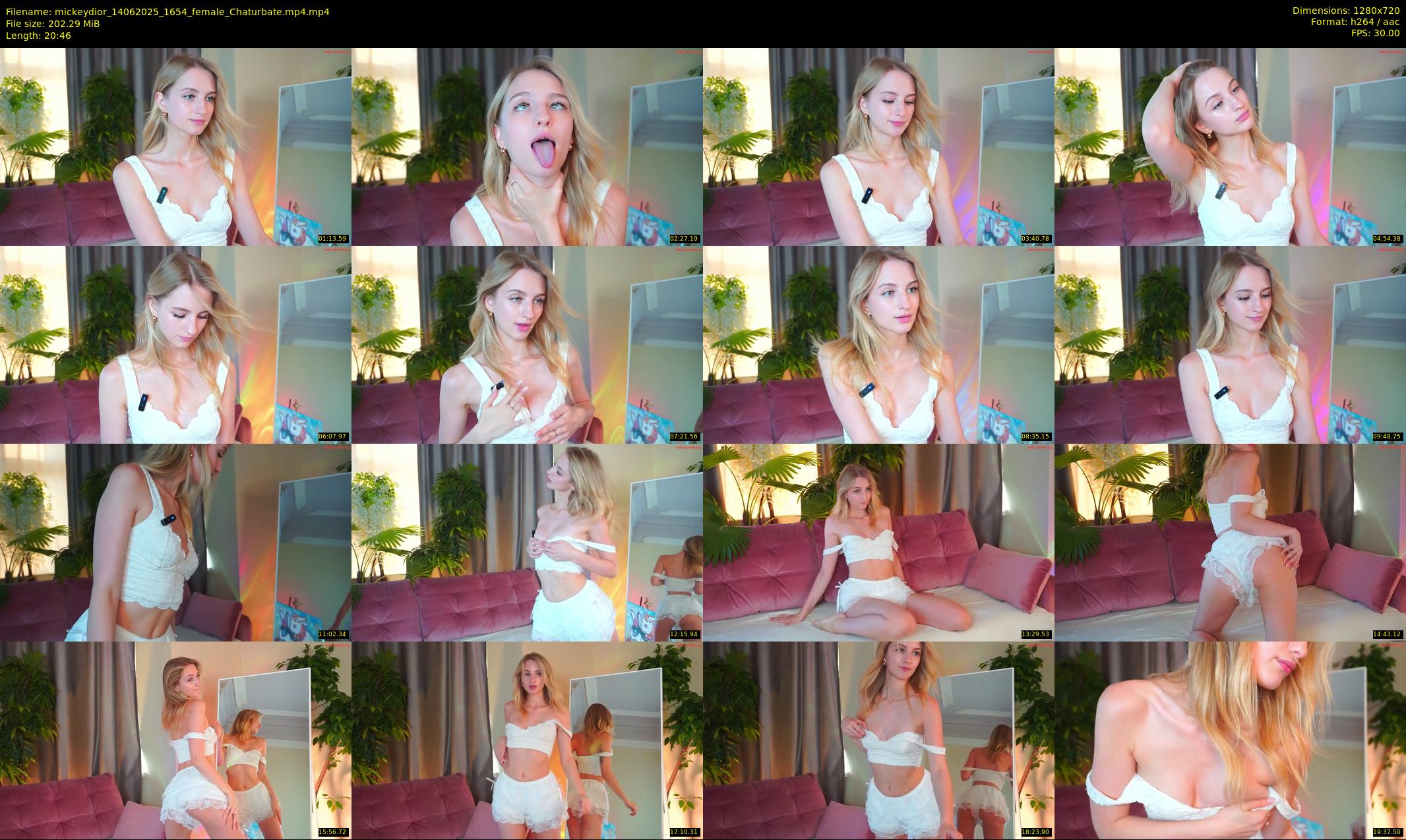 mickeydior — 21 minute Chaturbate female cam show recording, 720p, Jun 14, 2025