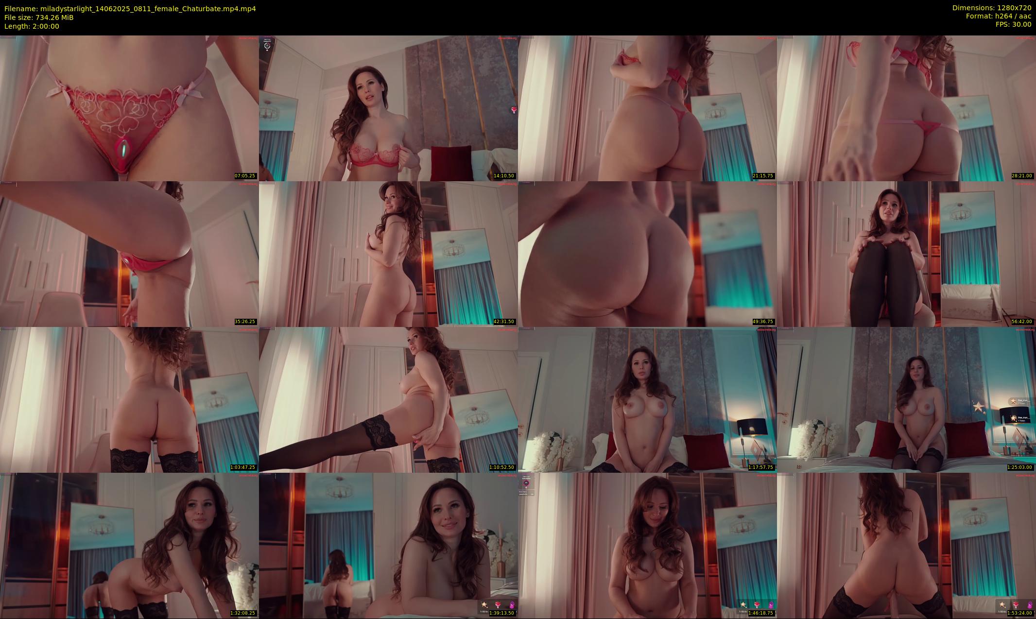 miladystarlight — 120 minute Chaturbate female cam show recording, 720p, Jun 14, 2025