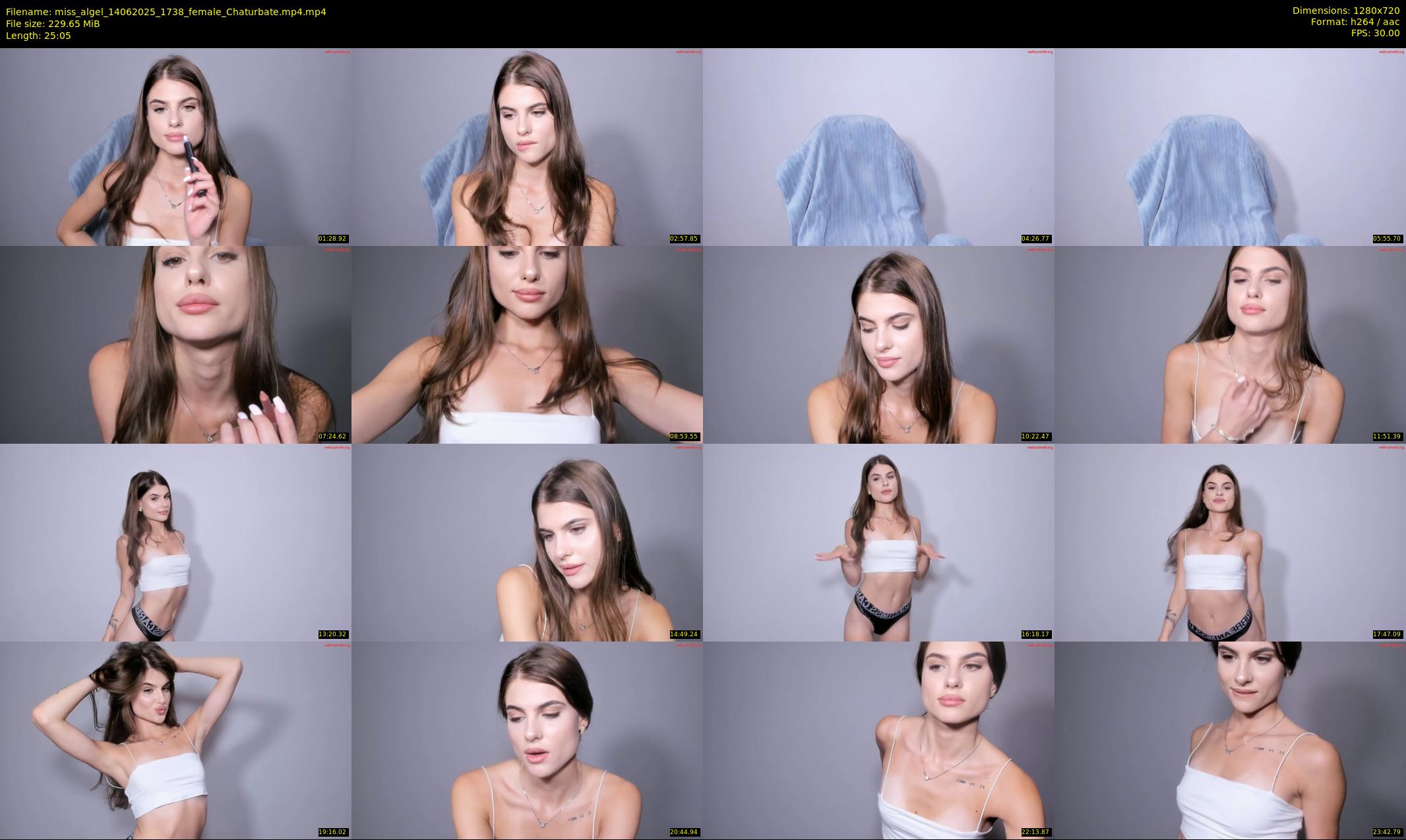 miss_algel — 26 minute Chaturbate female cam show recording, 720p, Jun 14, 2025